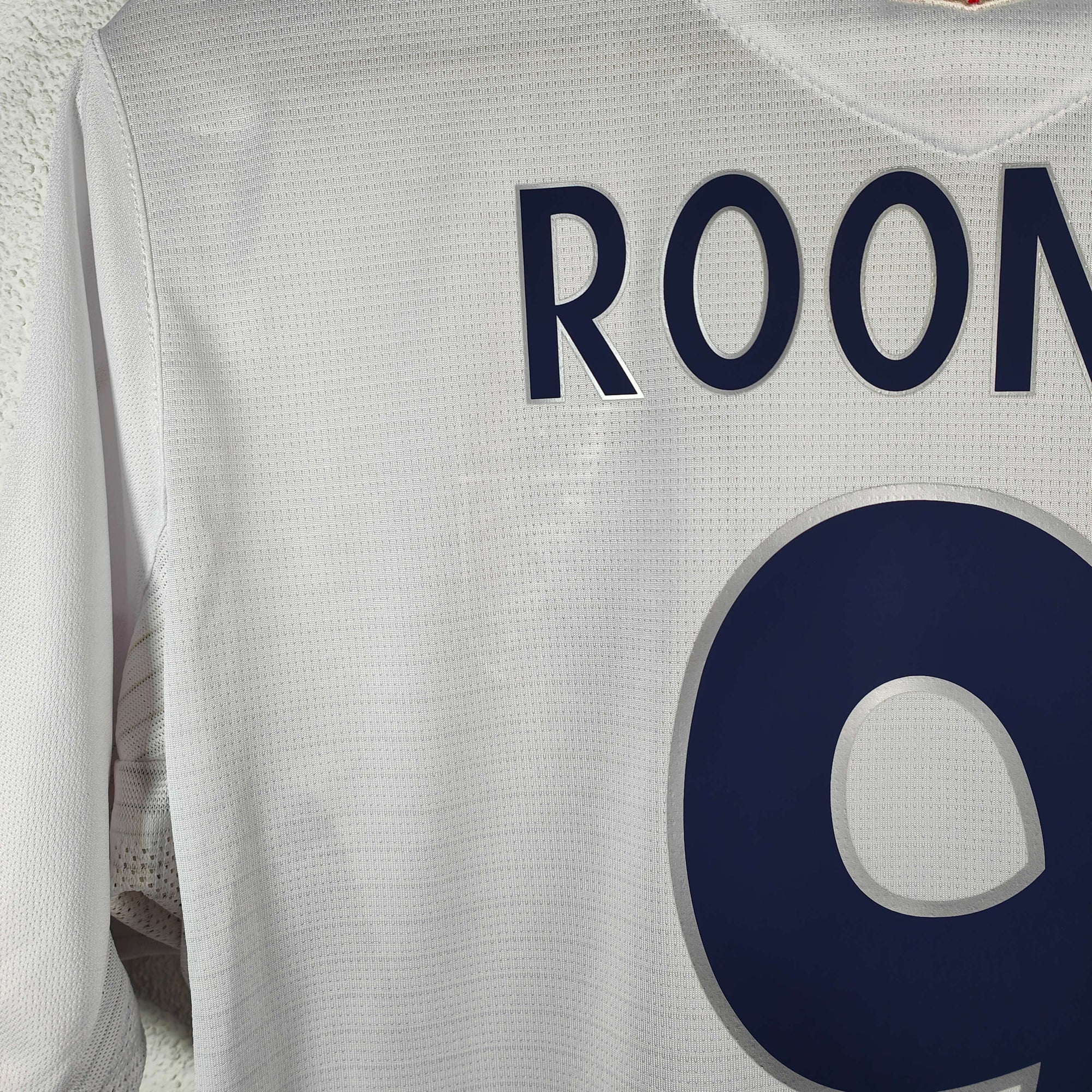 2005-07 England Home Shirt Rooney 