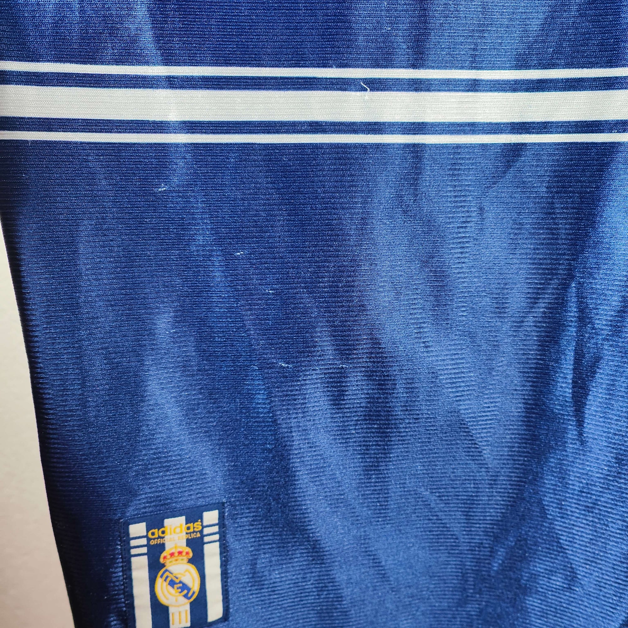 1998-99 Real Madrid Away Shirt Karembeu 