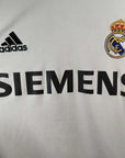 2005-06 Real Madrid Home Shirt Zidane 