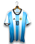 2016-17 Argentina Home Shirt Messi 