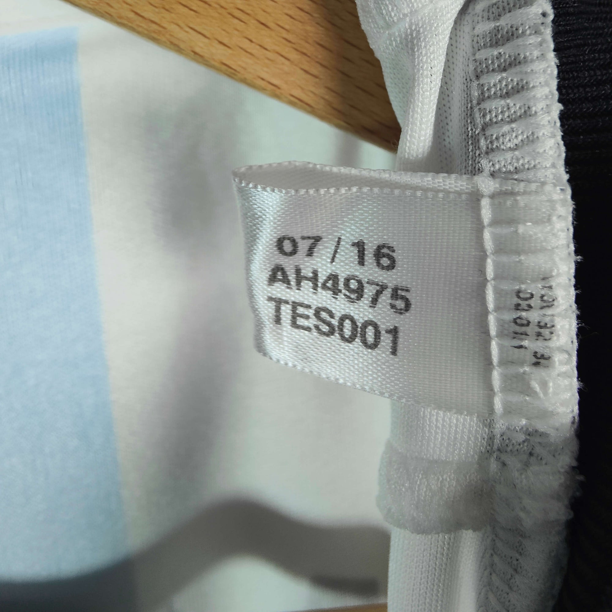 2016-17 Argentina Home Shirt Messi 