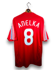 2008-09 France Away Shirt Anelka 