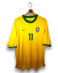 2000-02 Brazil Home Shirt Romario 