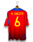 2010-11 Spain Home Shirt Iniesta 