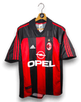 2000-02 AC Milan Home Shirt Shevchenko 