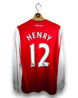 2011-12 Arsenal Home Shirt LS Player version Henry 