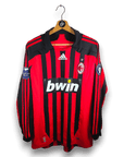 2007-08 AC Milan Home Shirt LS Kaká 