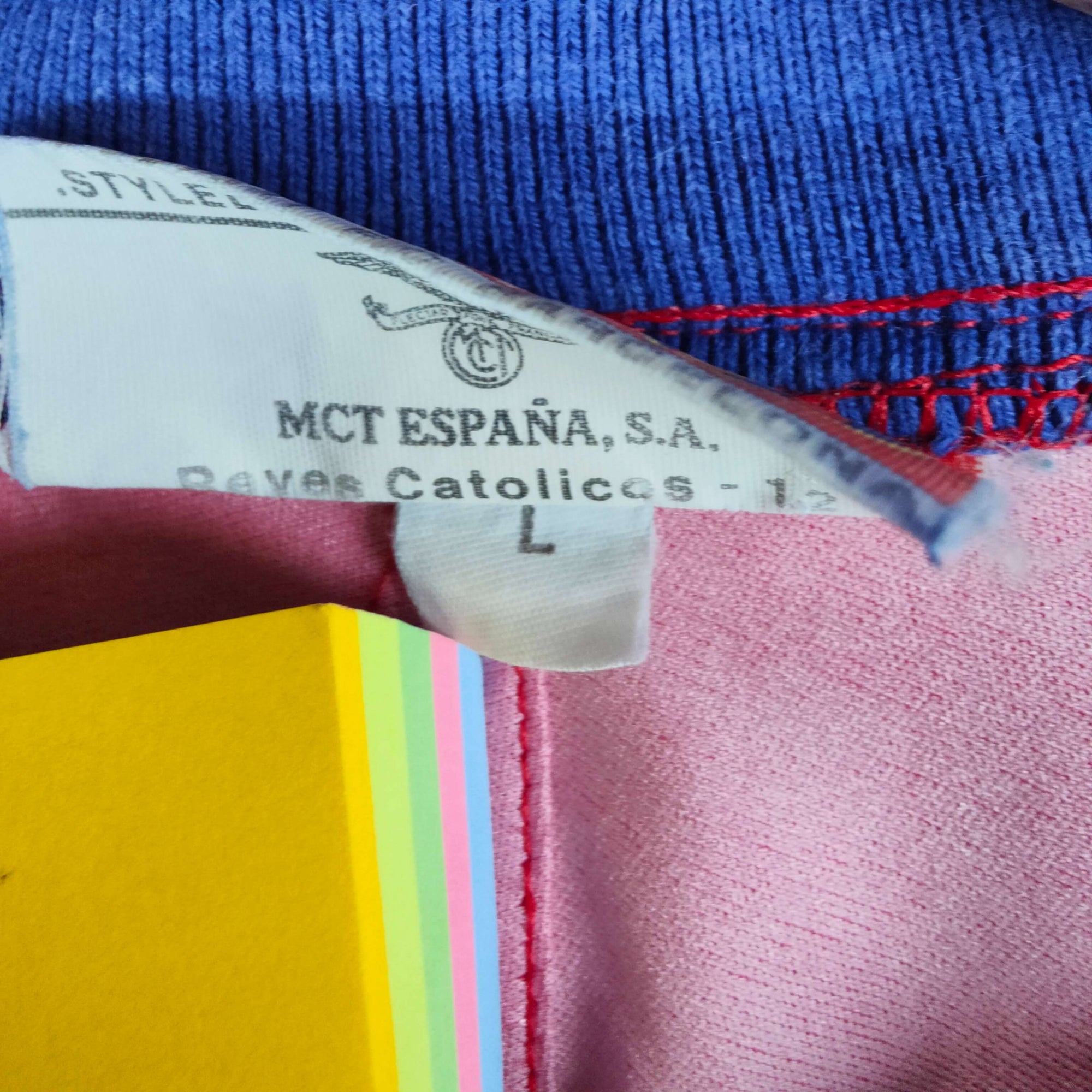 1992-95 FC Barcelona Home Shirt - 9.5/10 - (L)
