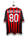 2009-10 AC Milan Home Shirt Ronaldinho 