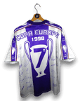 1997-98 Real Madrid Europa Shirt Final Copa De Europa - 6.5/10 - (L)