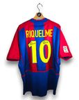 2002-03 FC Barcelona Home Shirt Riquelme 