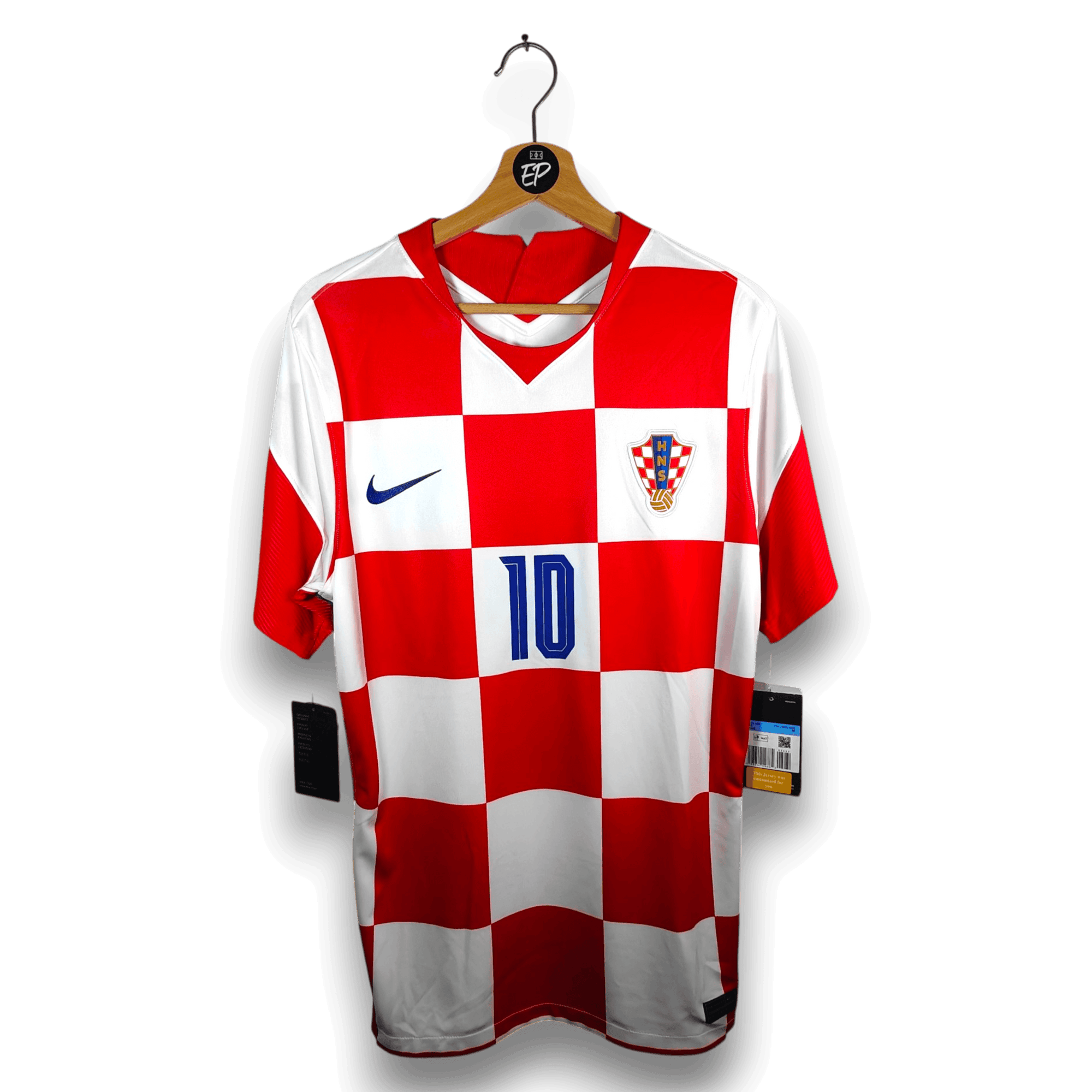 2020-21 Croatia Home Shirt Modrić 