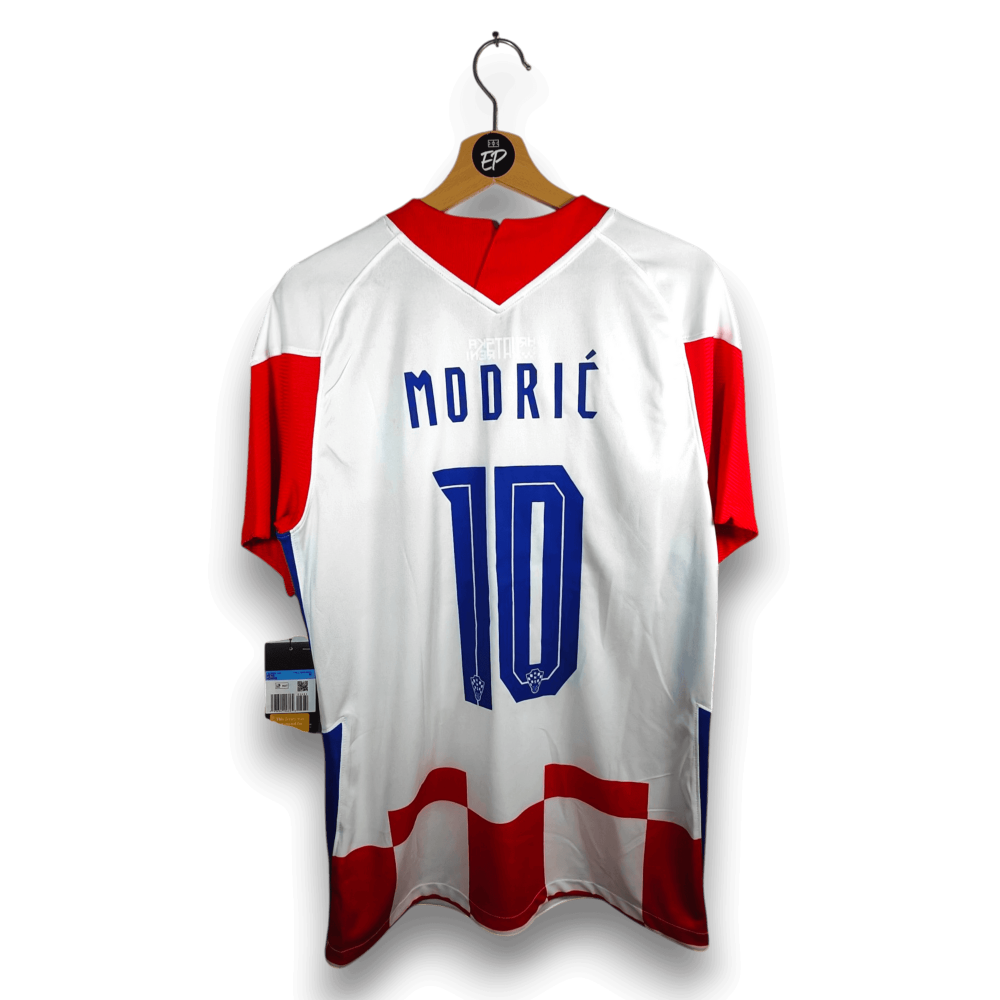 2020-21 Croatia Home Shirt Modrić 
