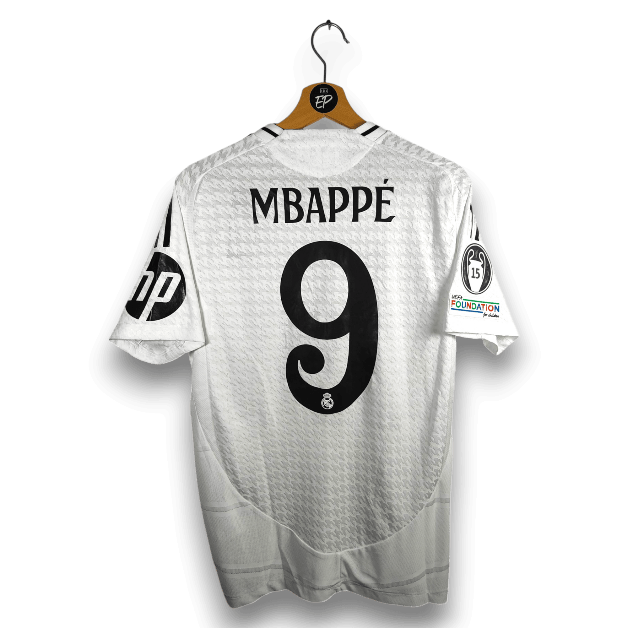 2024-25 Real Madrid Home Shirt Player version Mbappé 