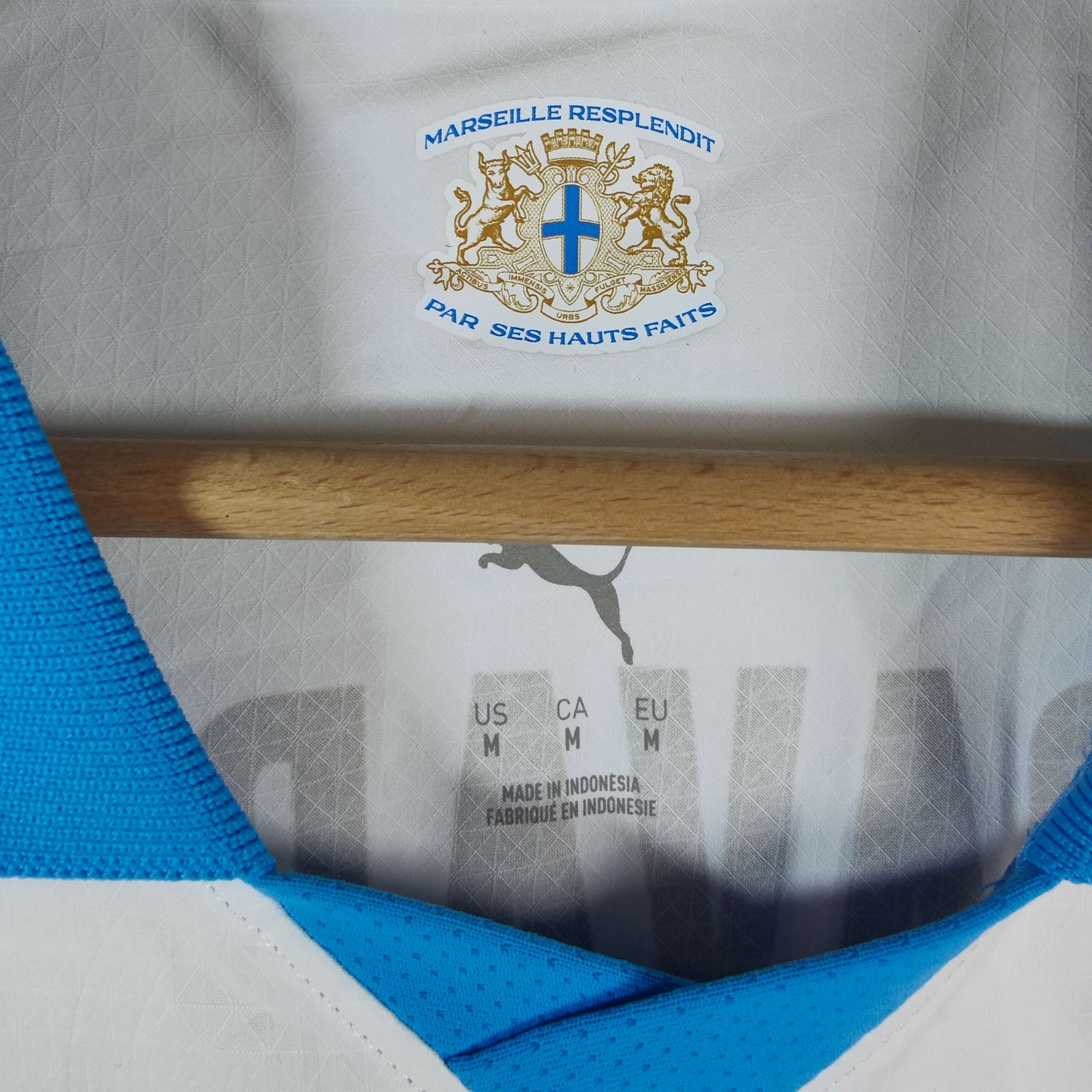2025-26 Olympique Marseille Home Shirt Player version Pavard 