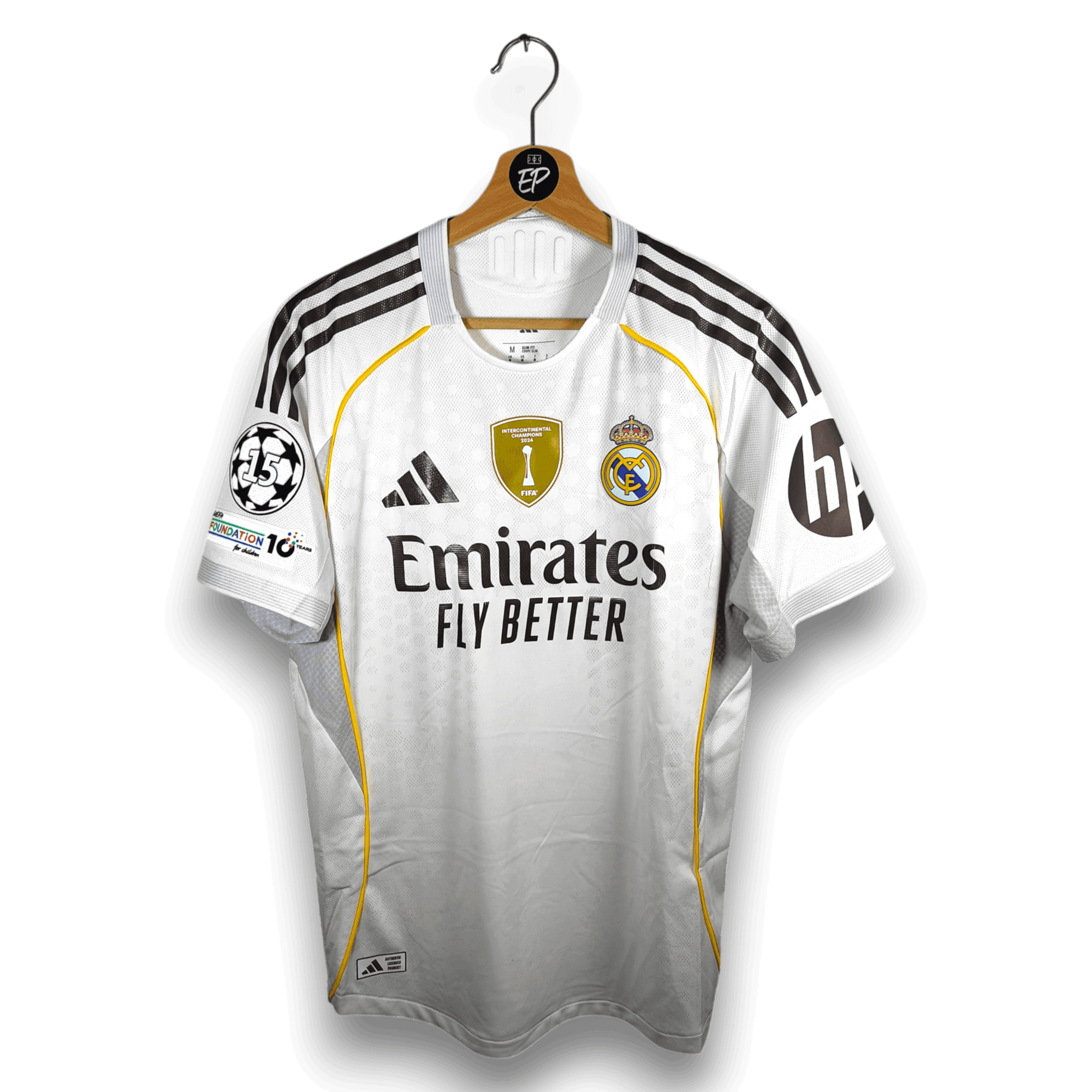 2025-26 Real Madrid Home Shirt Player version Mbappé 