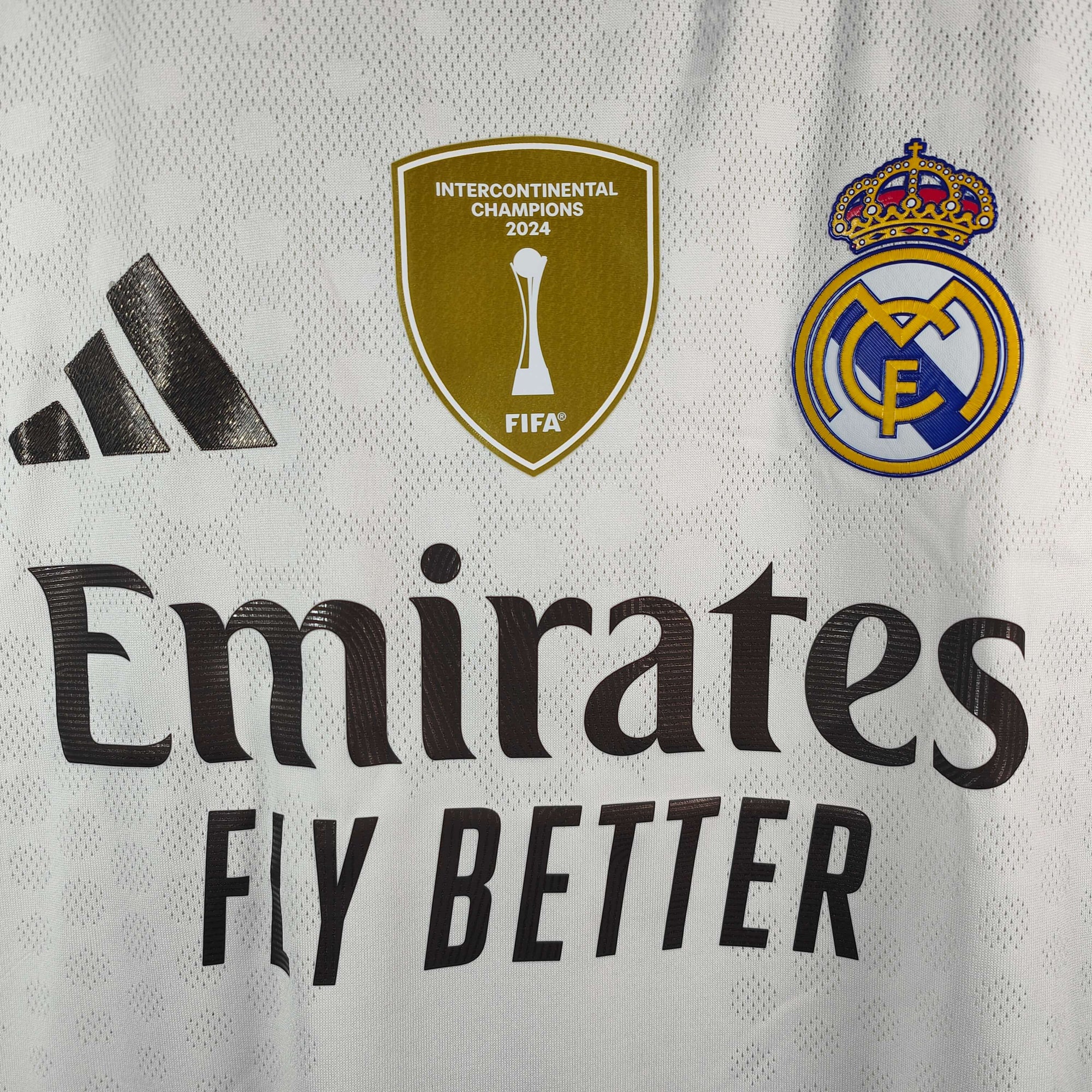 2025-26 Real Madrid Home Shirt Player version Mbappé 