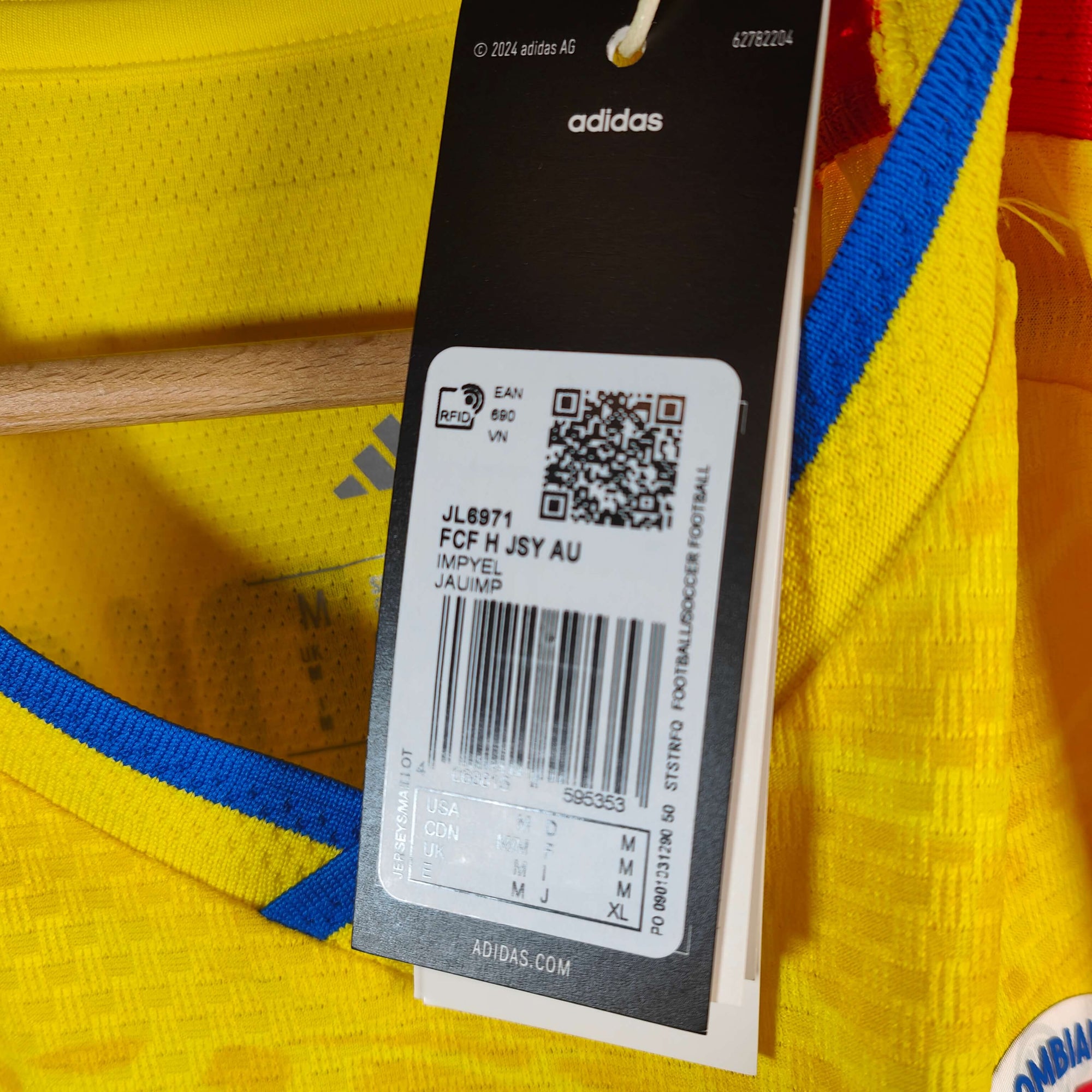 2026-27 Colombia Home Shirt Player version Luis Díaz 