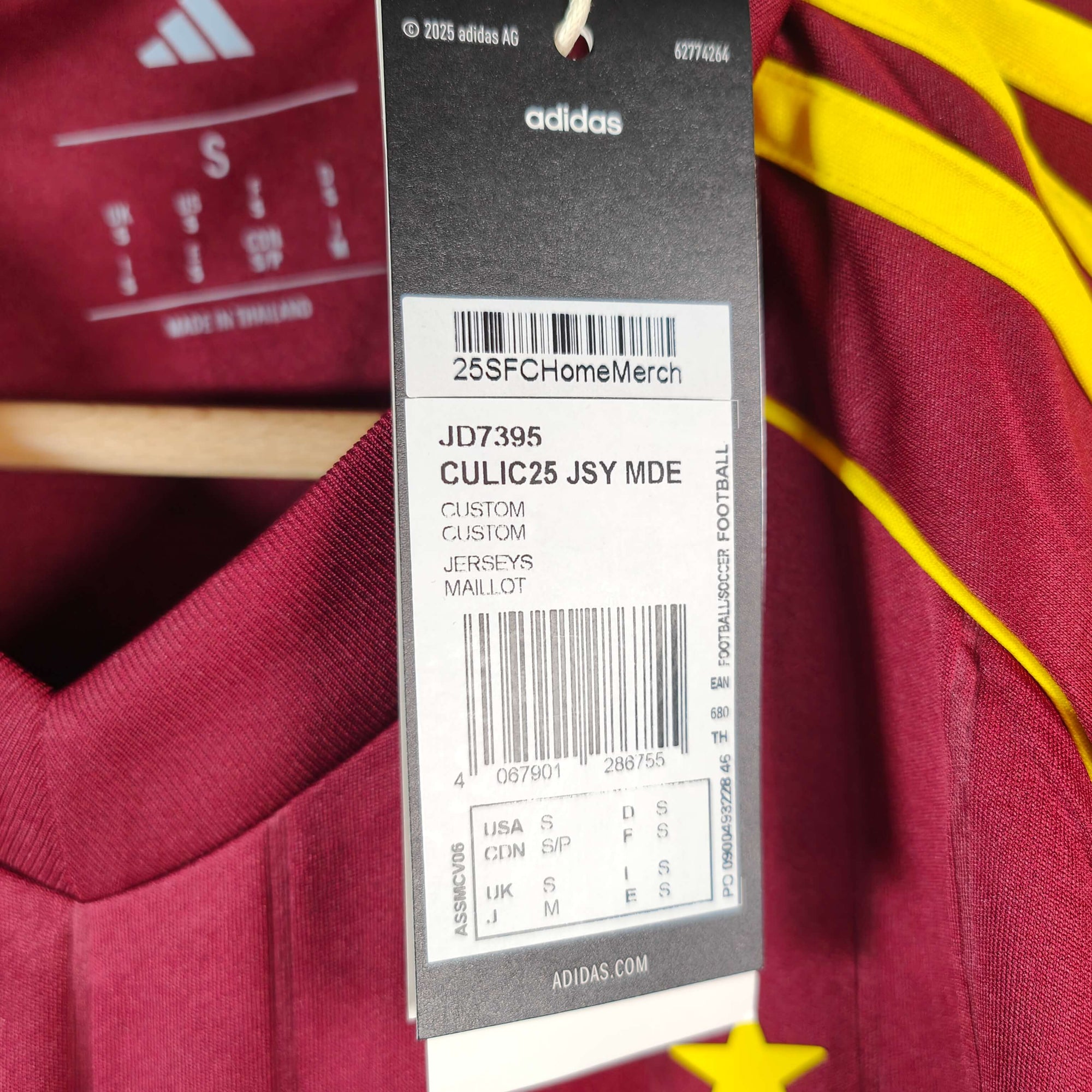 2025-26 Servette Home Shirt - BNWT 10/10 - (S, M, L, XL)