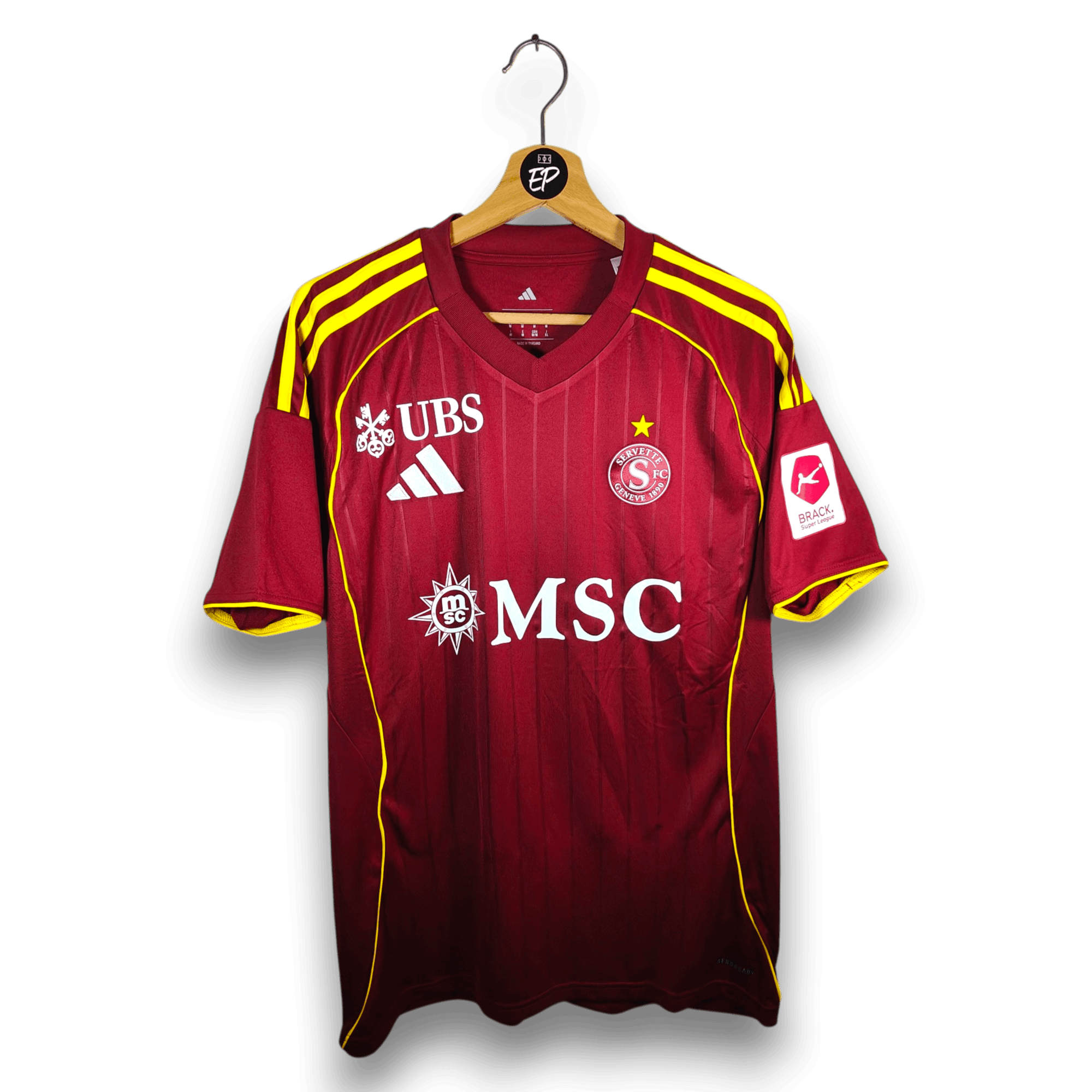 2025-26 Servette Home Shirt Stevanović 