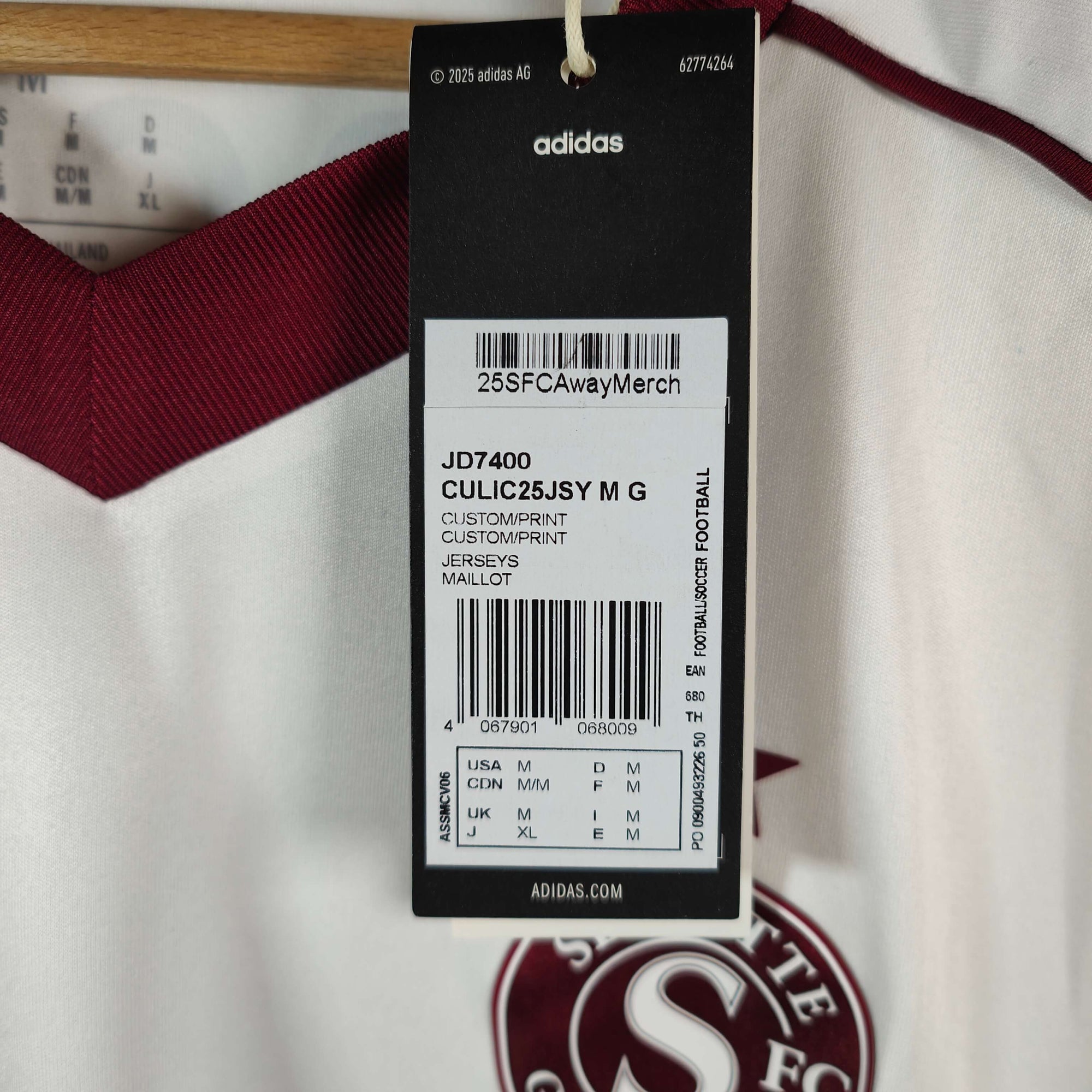 2025-26 Servette Away Shirt Cognat 
