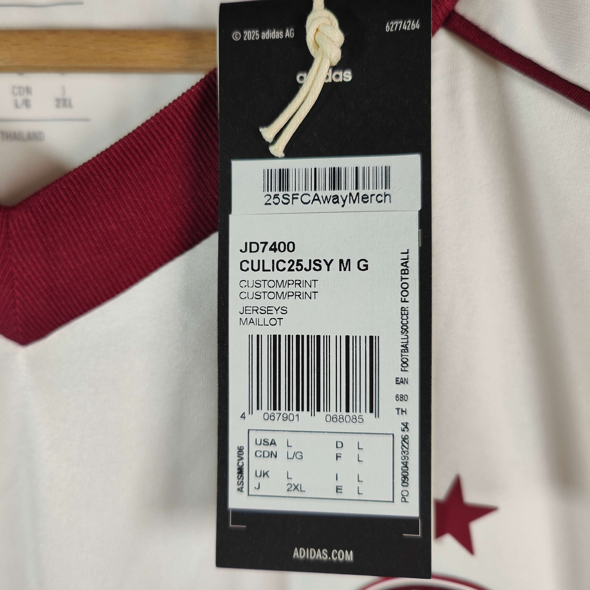 2025-26 Servette Away Shirt Stevanović 