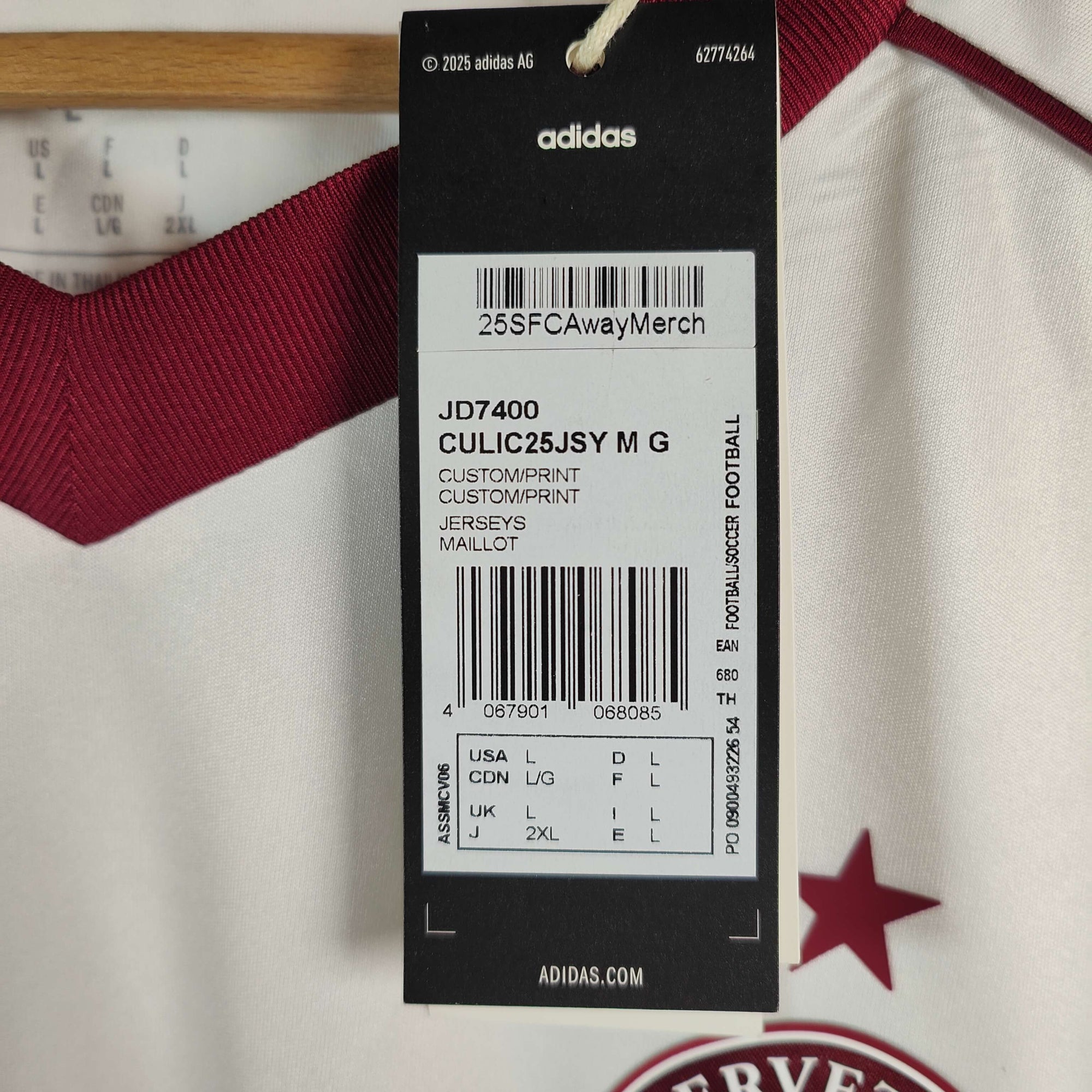2025-26 Servette Away Shirt Kadile 