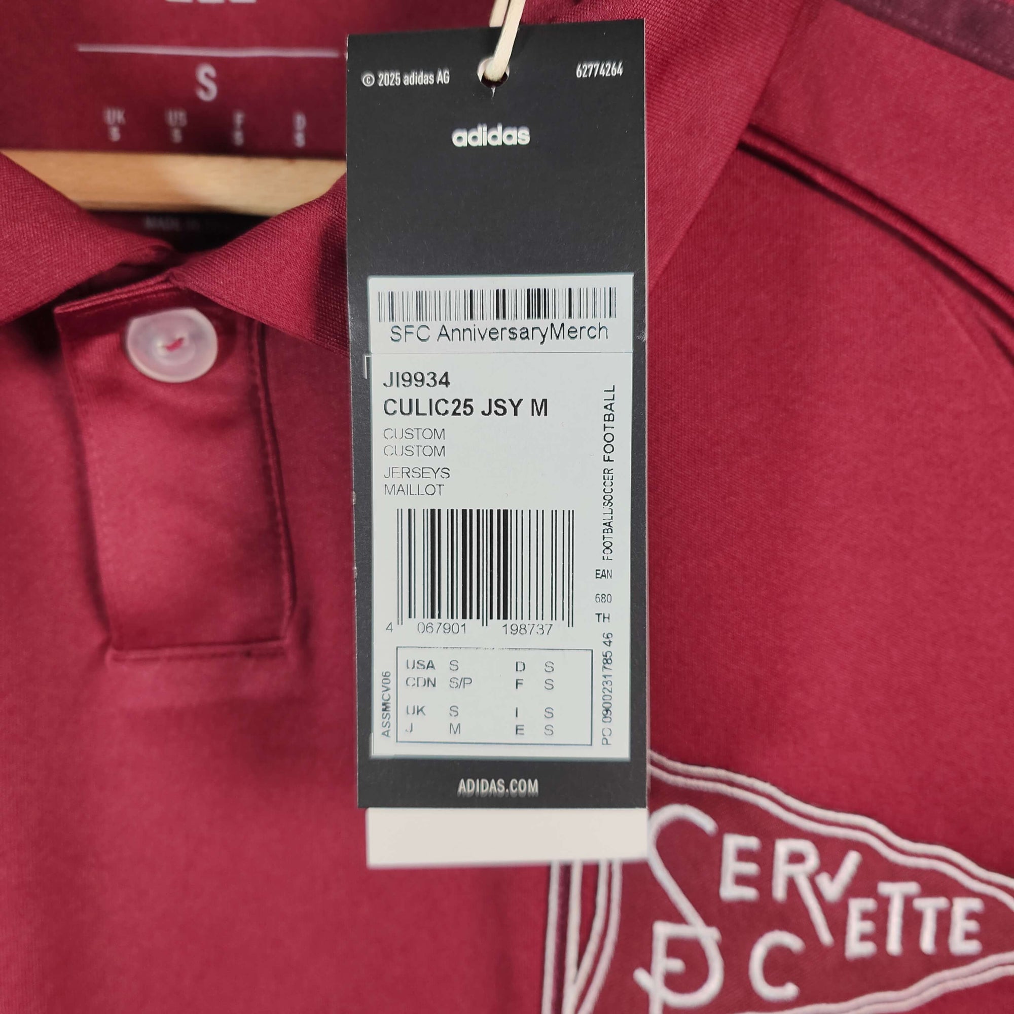 2024-25 Servette Anniversary Shirt 135 years - BNWT 10/10 - (S, XL)