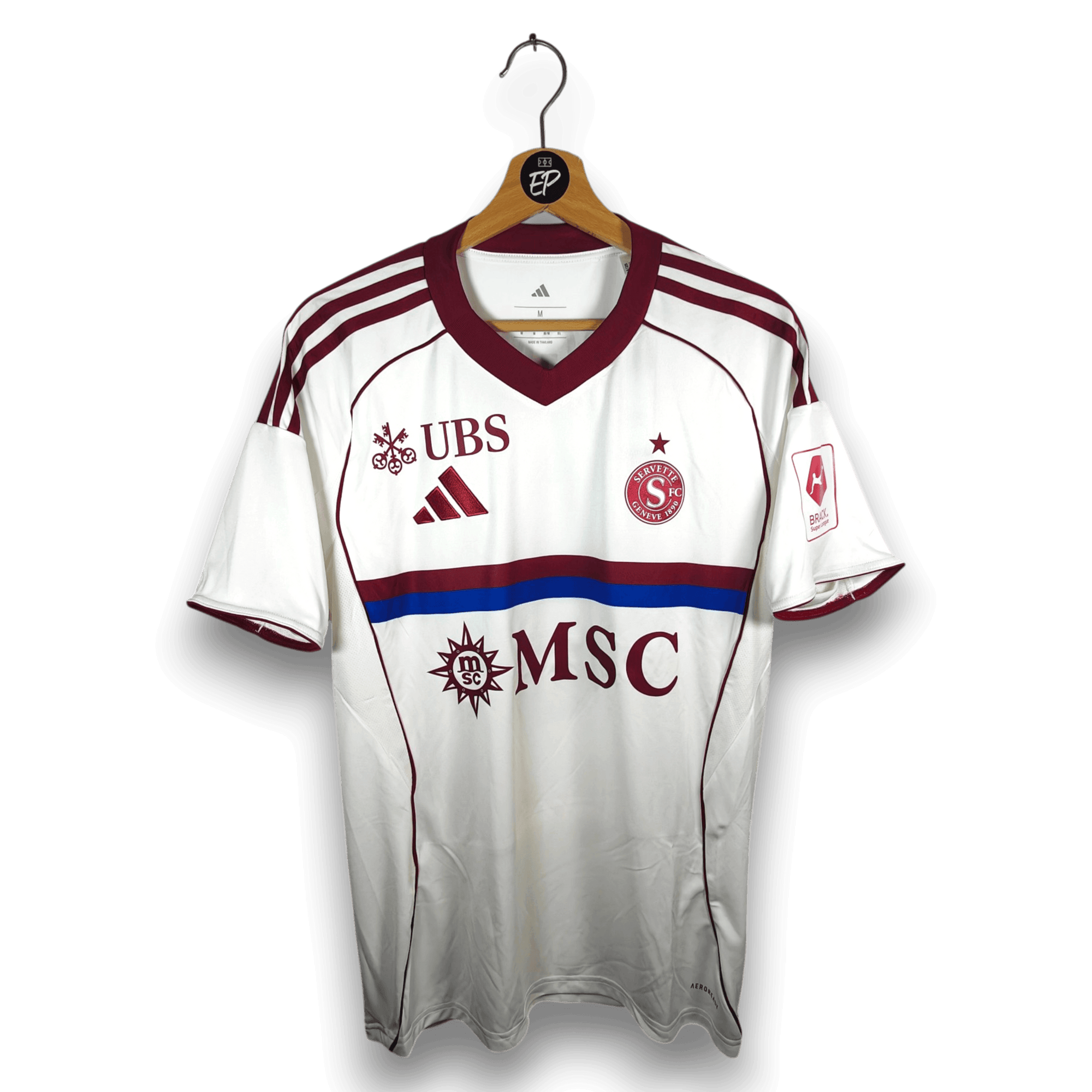 2025-26 Servette Away Shirt SIGNED Cognat 