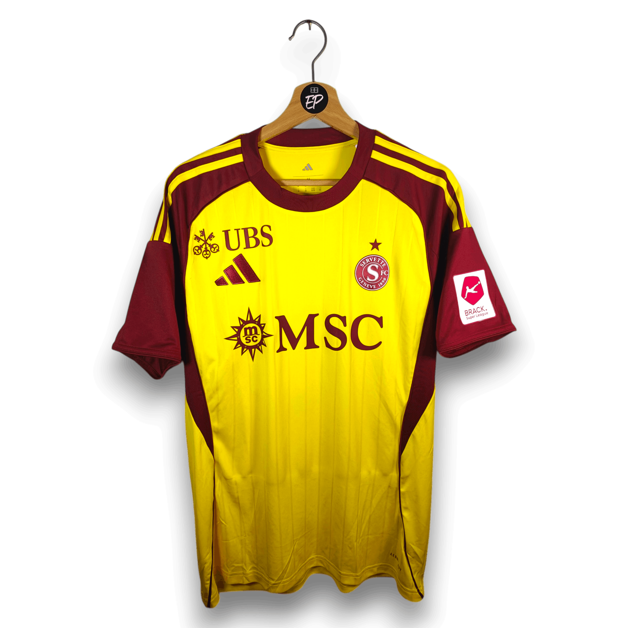 2025-26 Servette Third Shirt SIGNED Kadile 