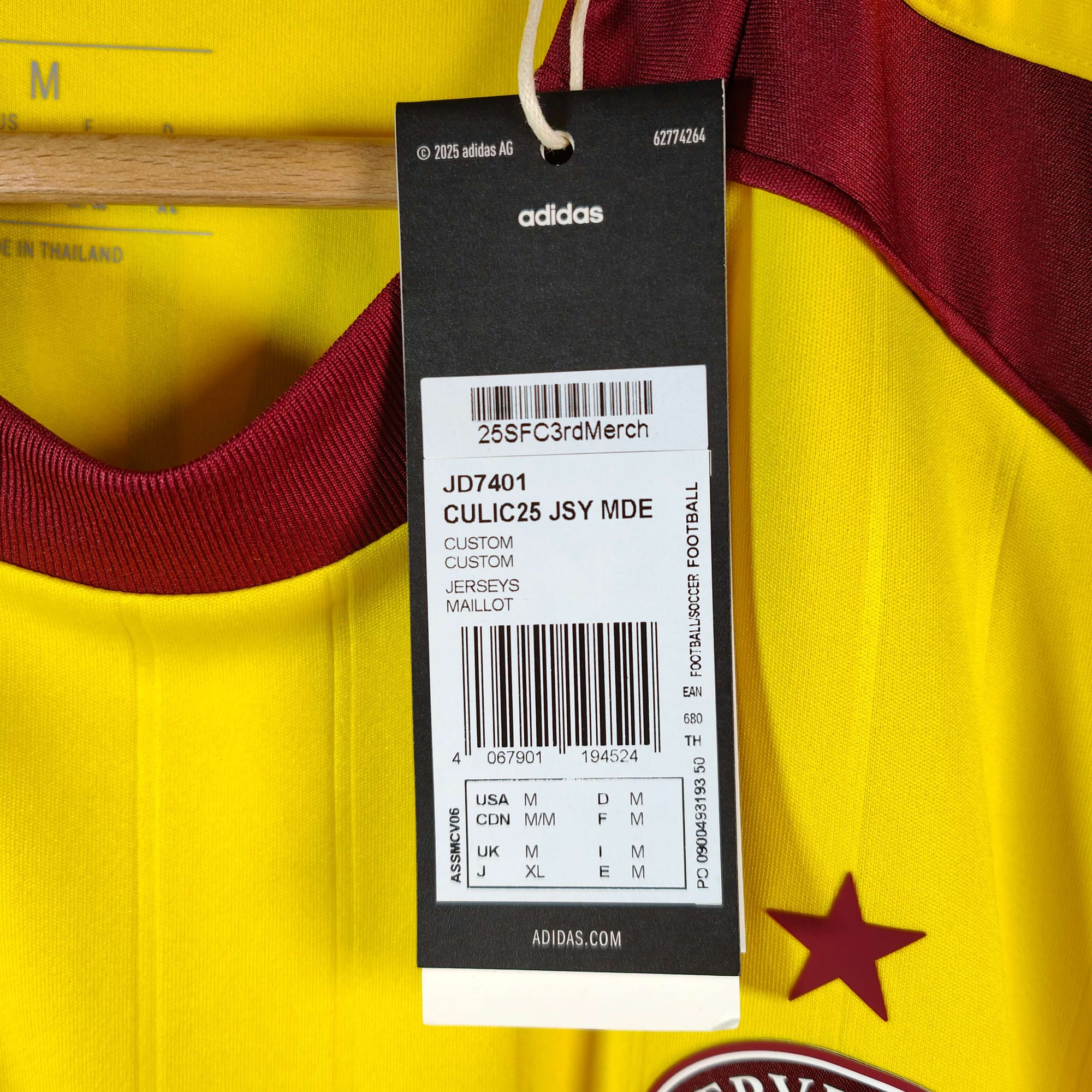 2025-26 Servette Third Shirt SIGNED Kadile 