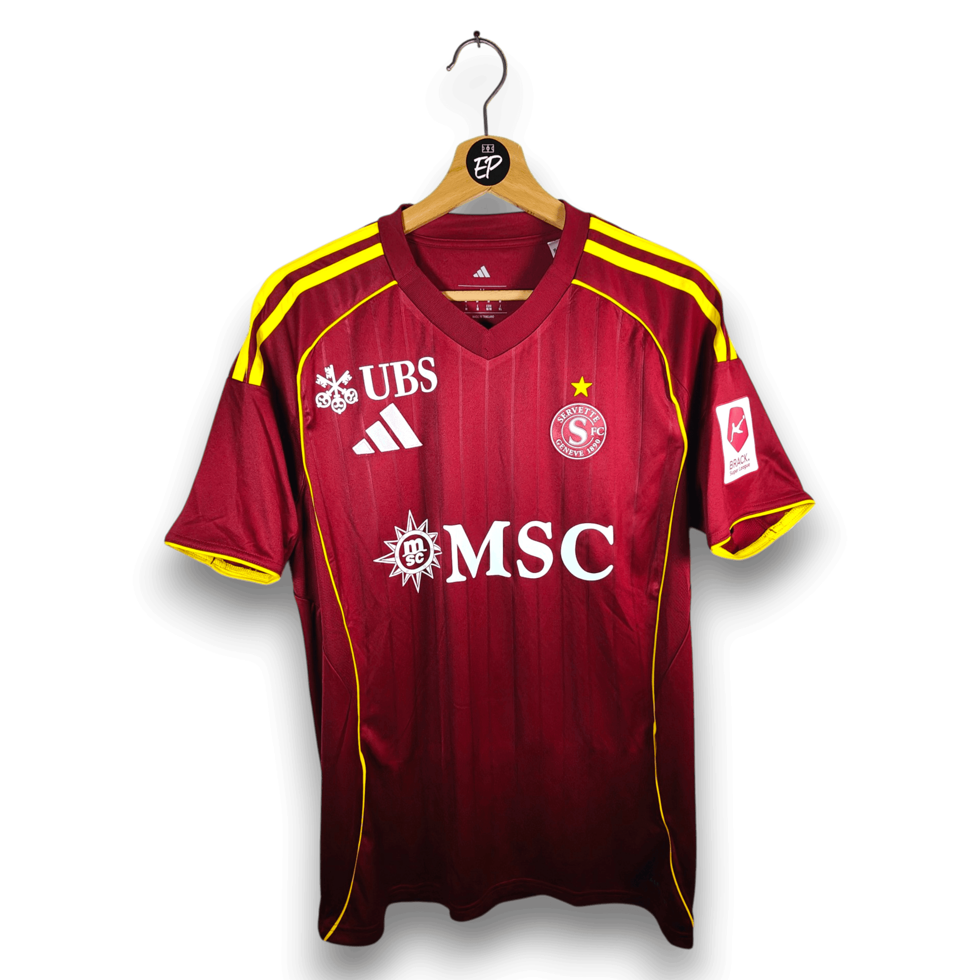 2025-26 Servette Home Shirt SIGNED Cognat 