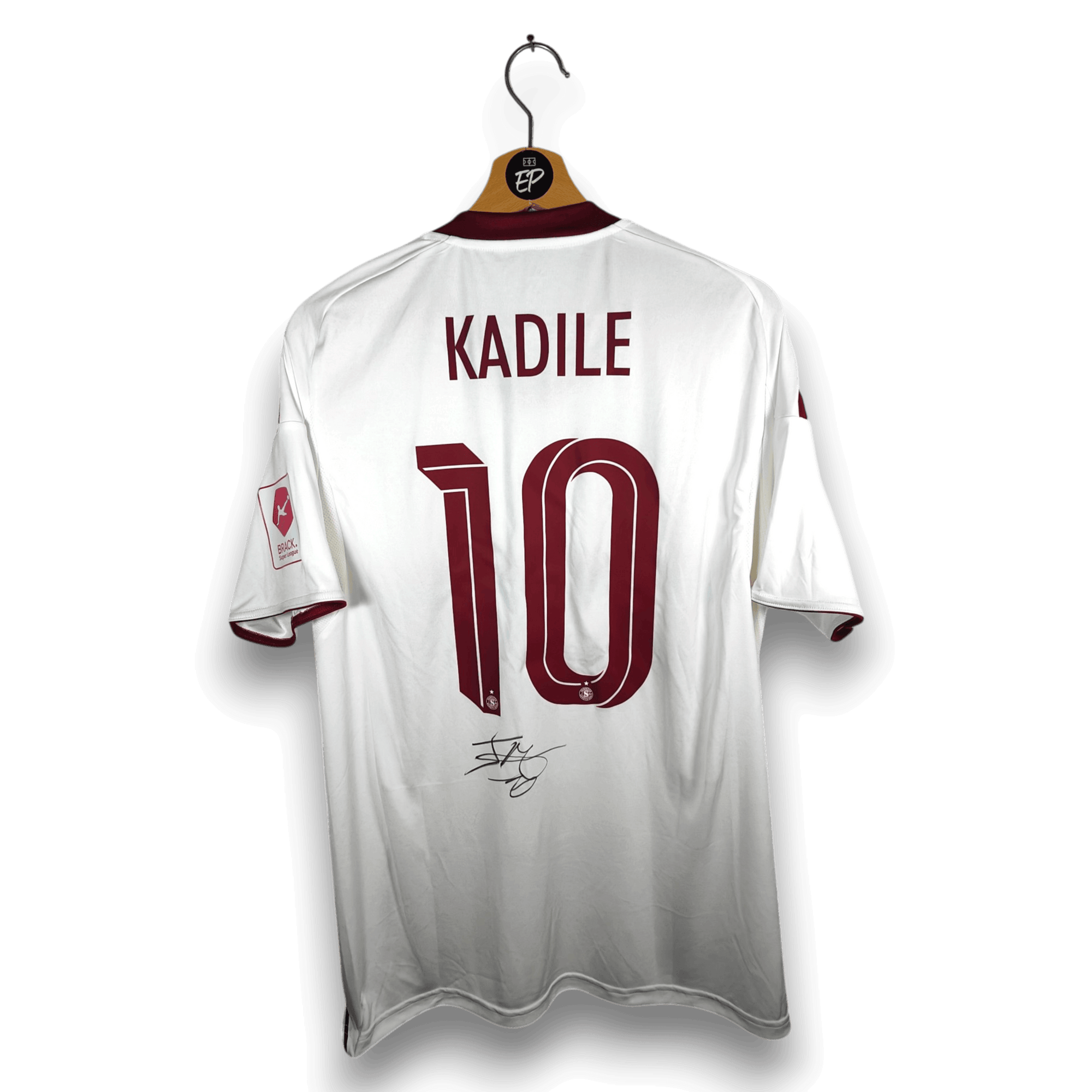 2025-26 Servette Away Shirt SIGNED Kadile 