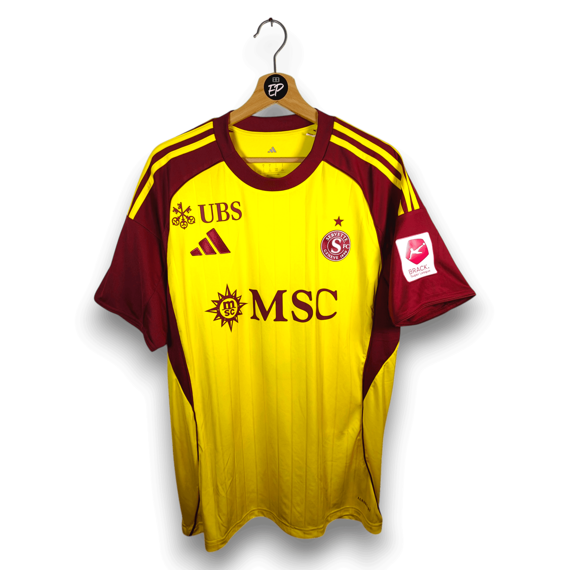 2025-26 Servette Third Shirt SIGNED Cognat 