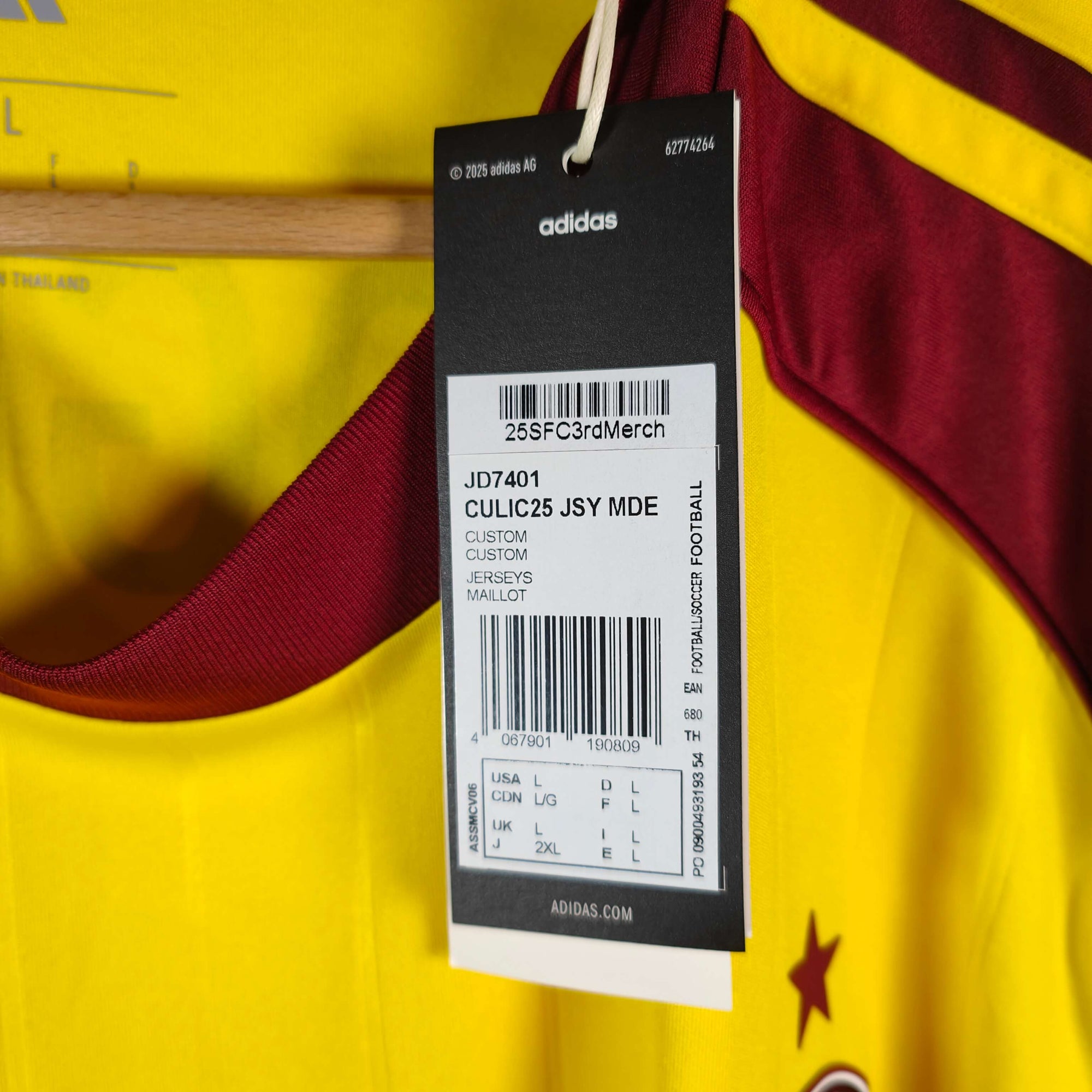 2025-26 Servette Third Shirt SIGNED Cognat 