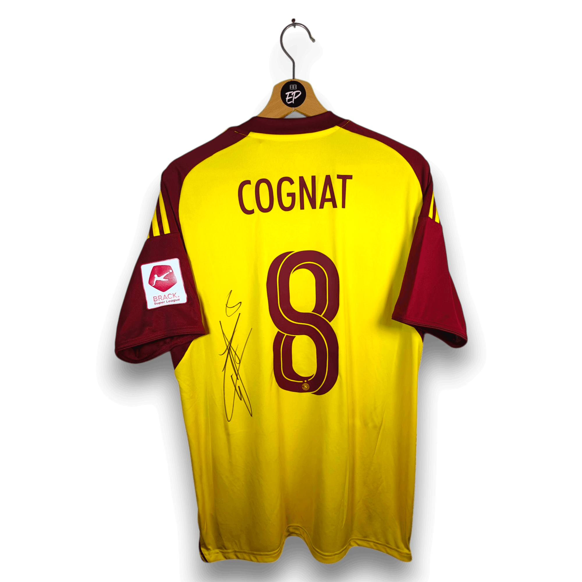 2025-26 Servette Third Shirt SIGNED Cognat 