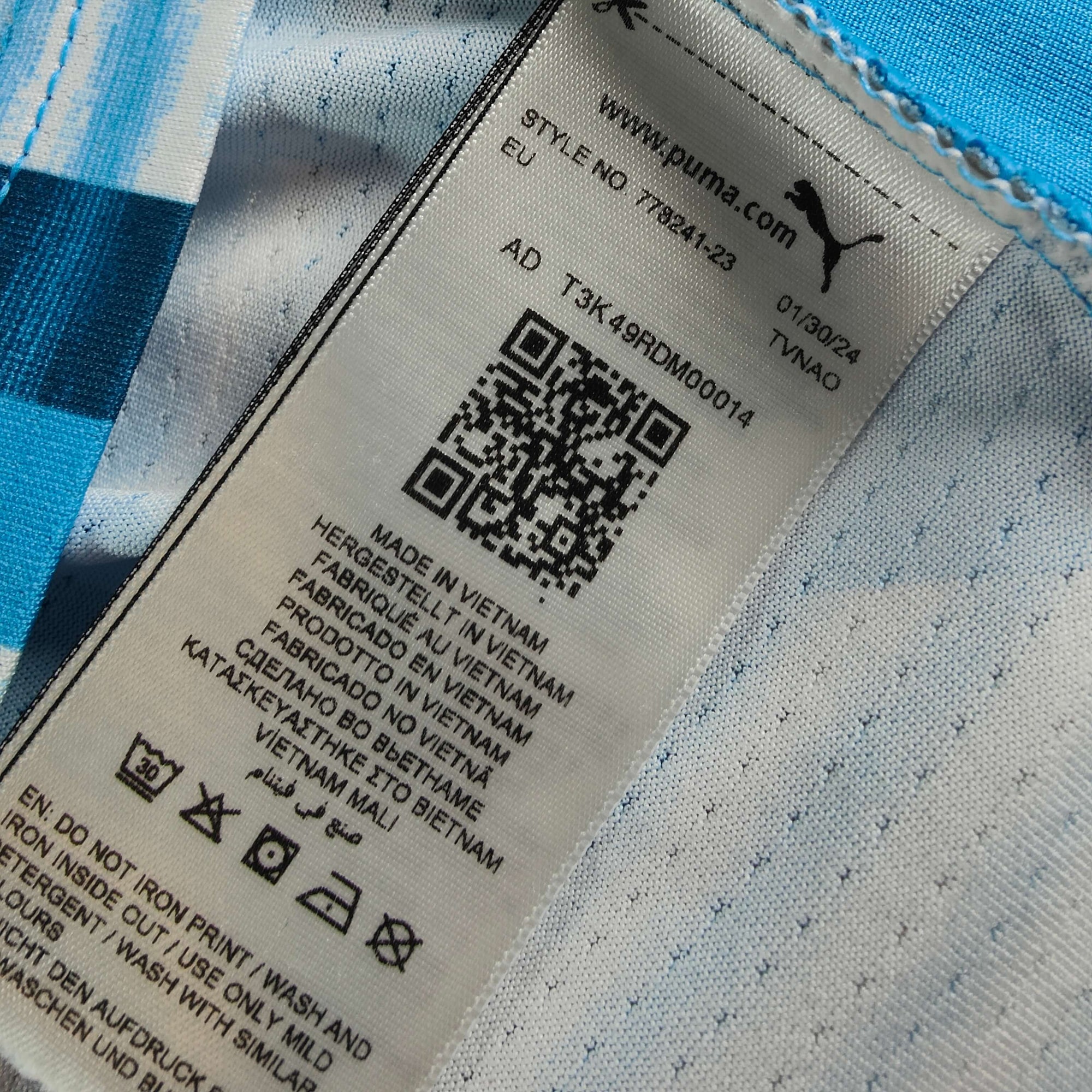 2024-25 Olympique Marseille Prematch Shirt - 9.5/10 - (M)