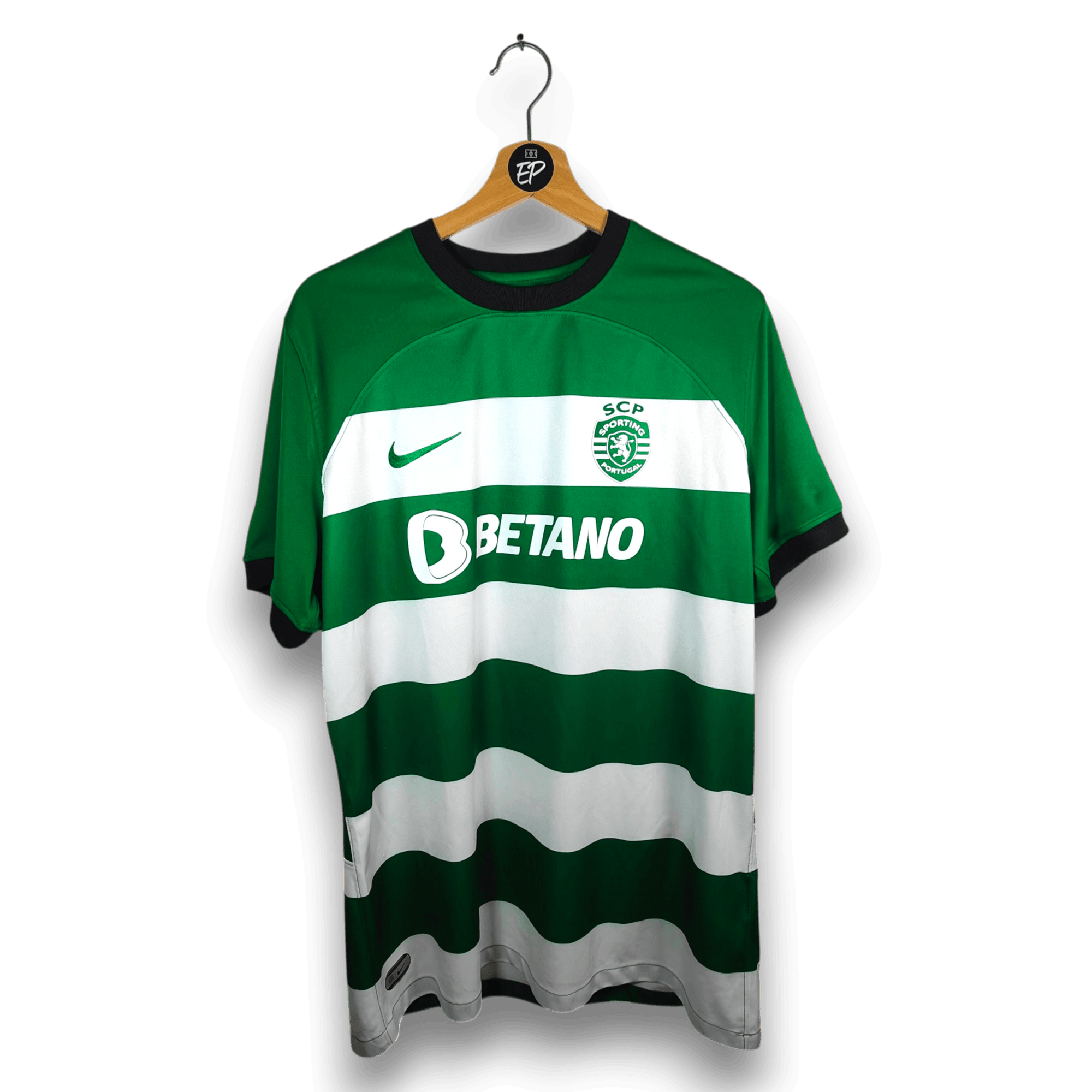 2023-24 Sporting CP Home Shirt - 8/10 - (XL)