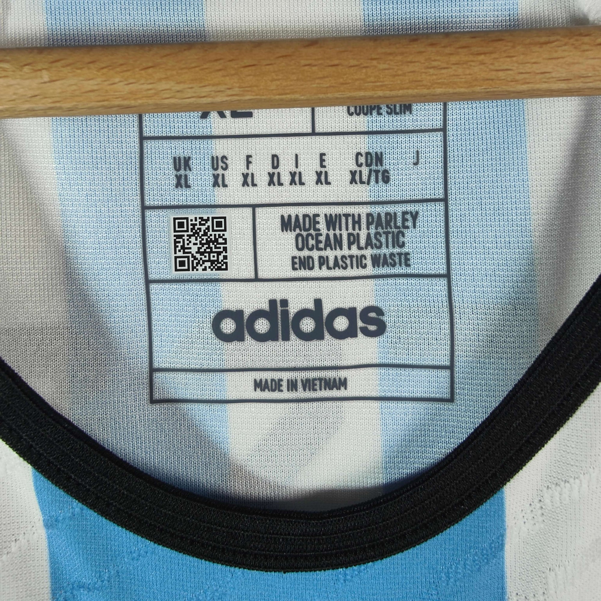2022-23 Argentina Home Shirt Player Version Messi 