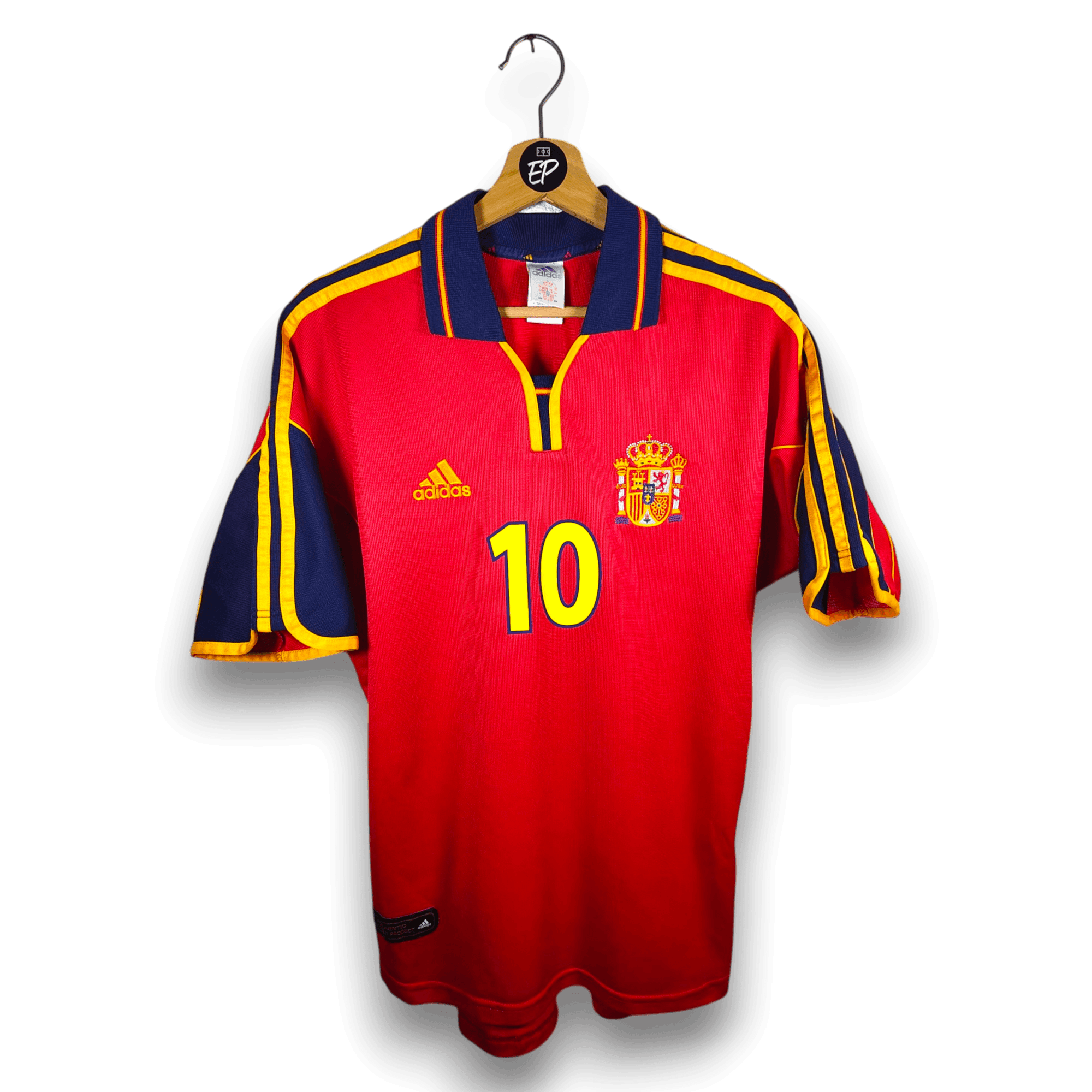 1999-02 Spain Home Shirt Raul 