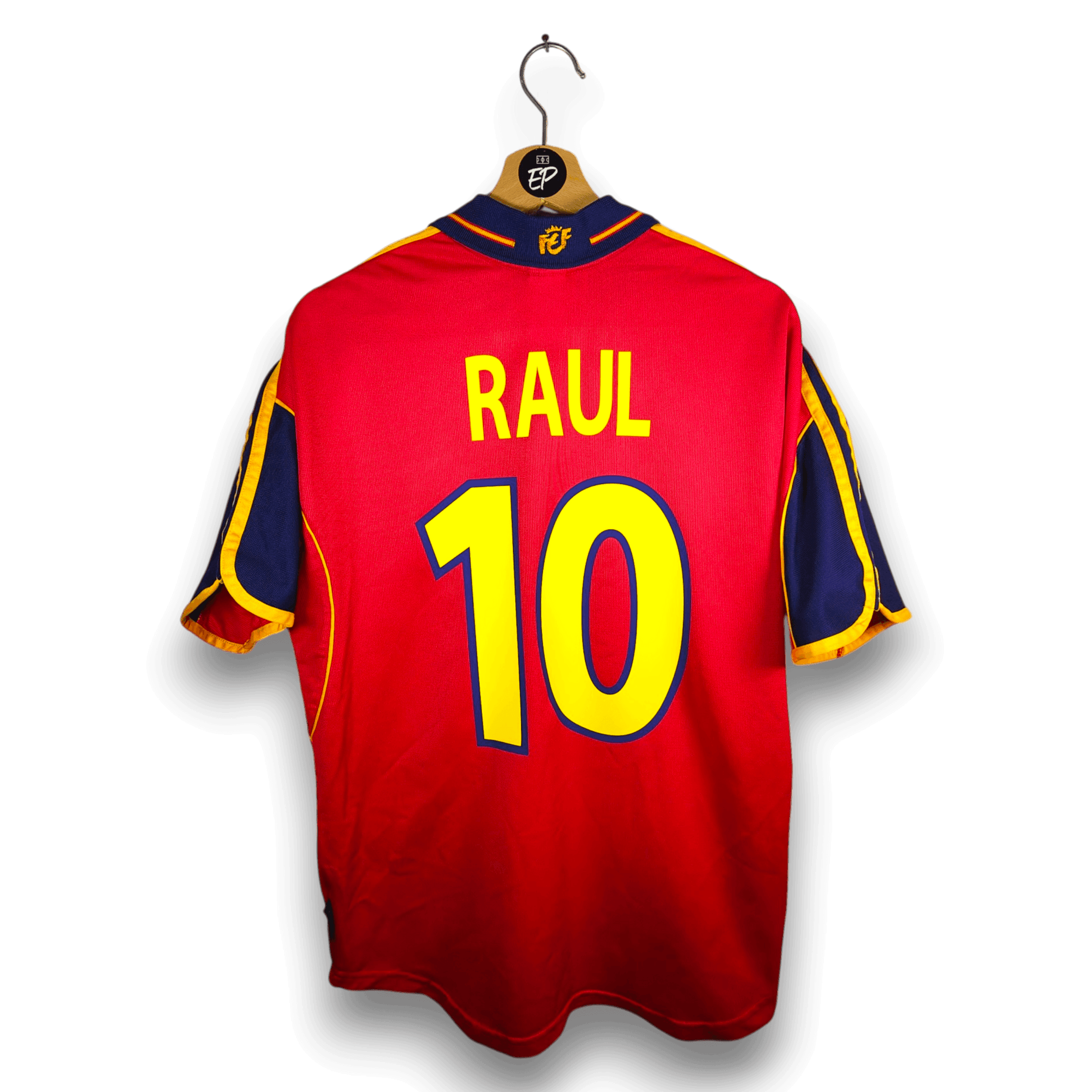 1999-02 Spain Home Shirt Raul 