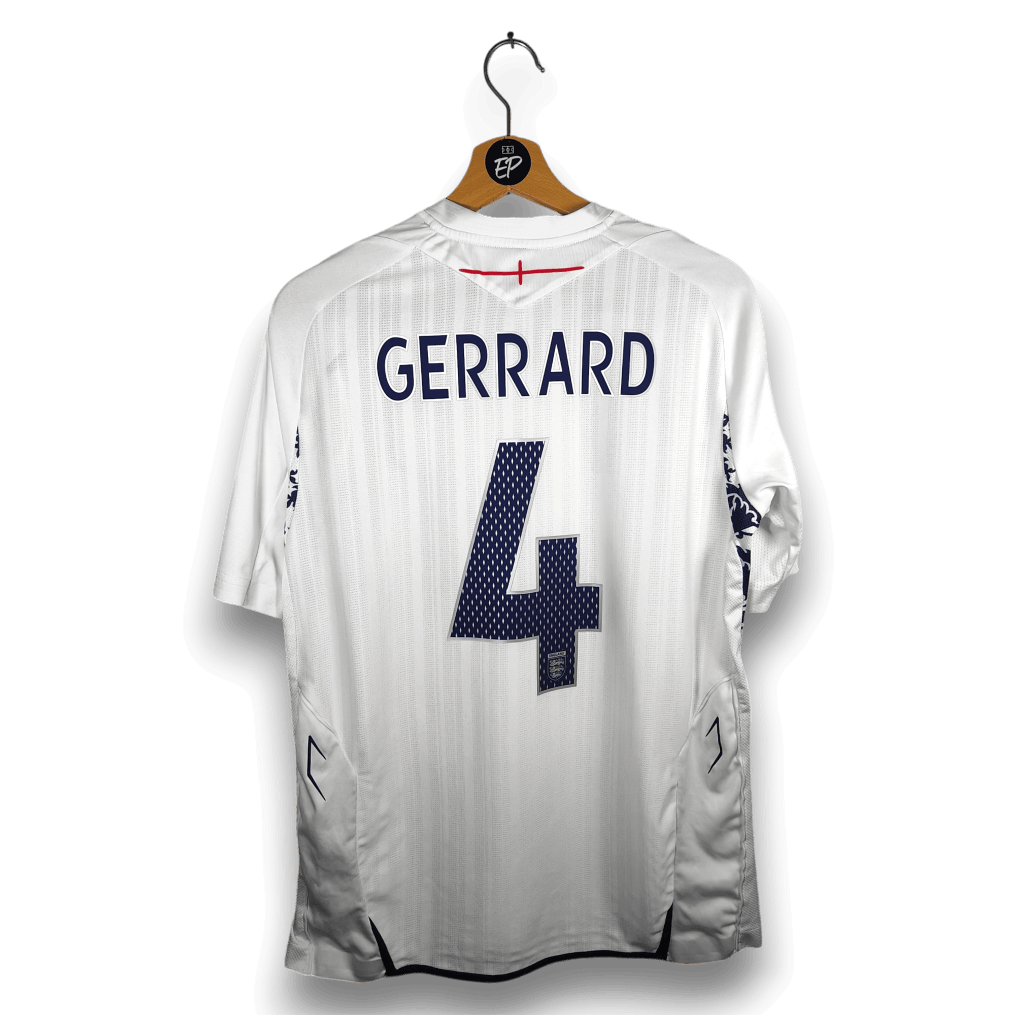 2007-09 England Home Shirt Gerrard 