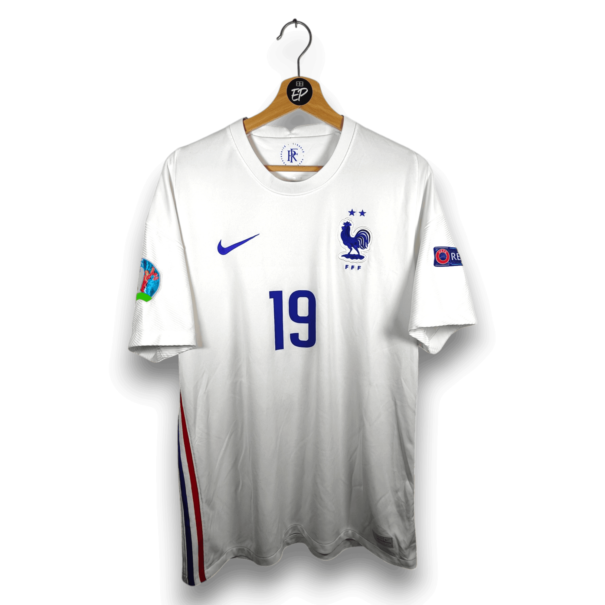 2020-21 France Away Shirt Benzema 