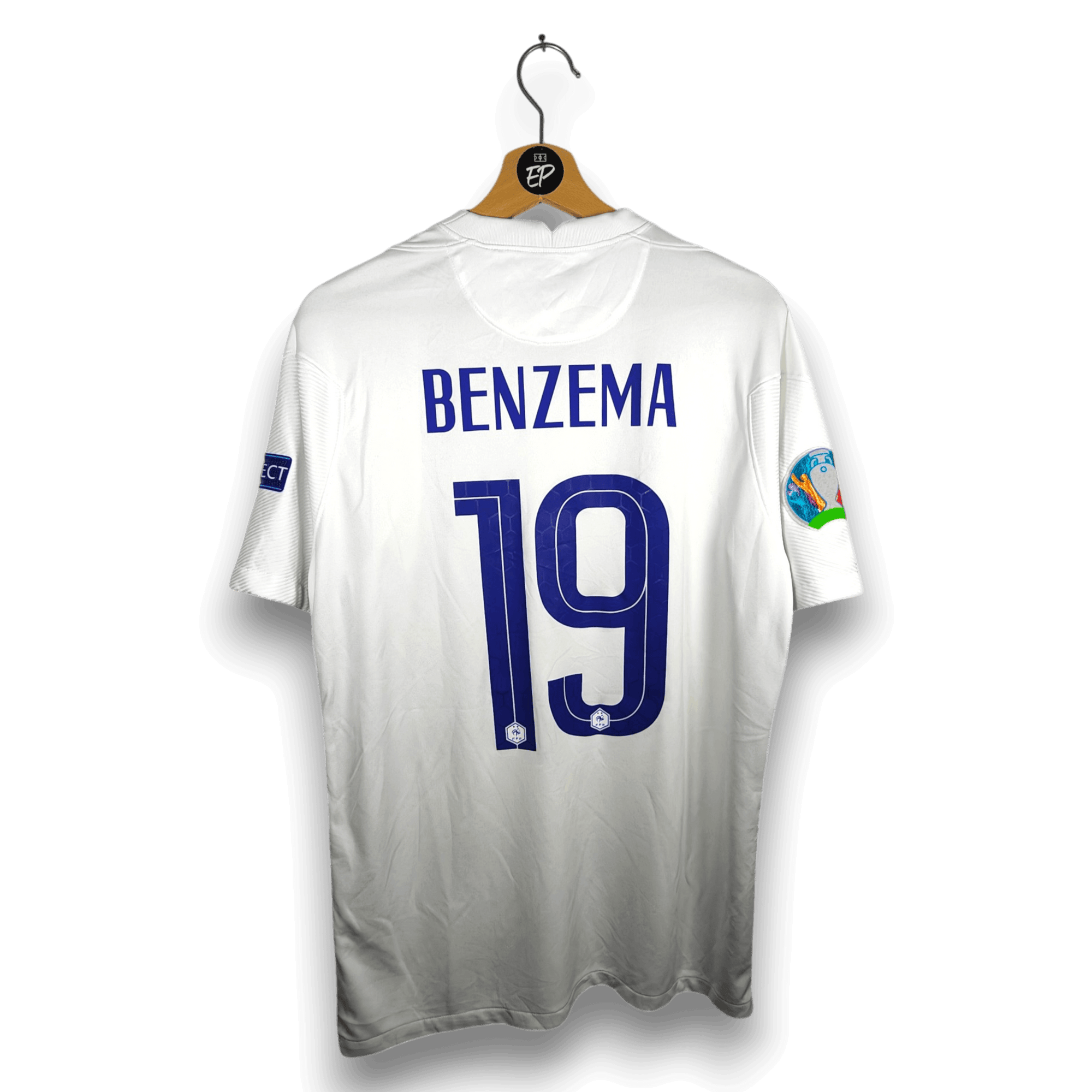 2020-21 France Away Shirt Benzema 