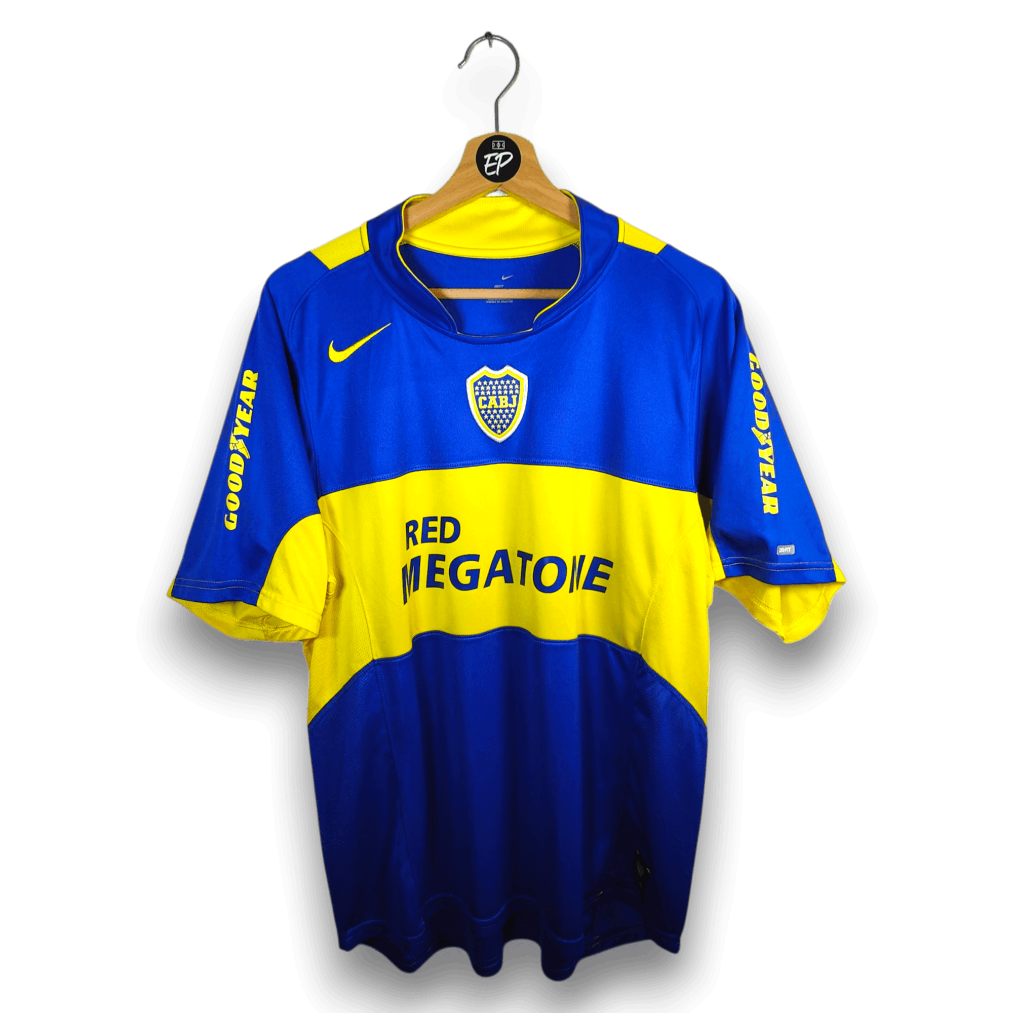 2005-06 Boca Juniors Home Shirt Palermo 