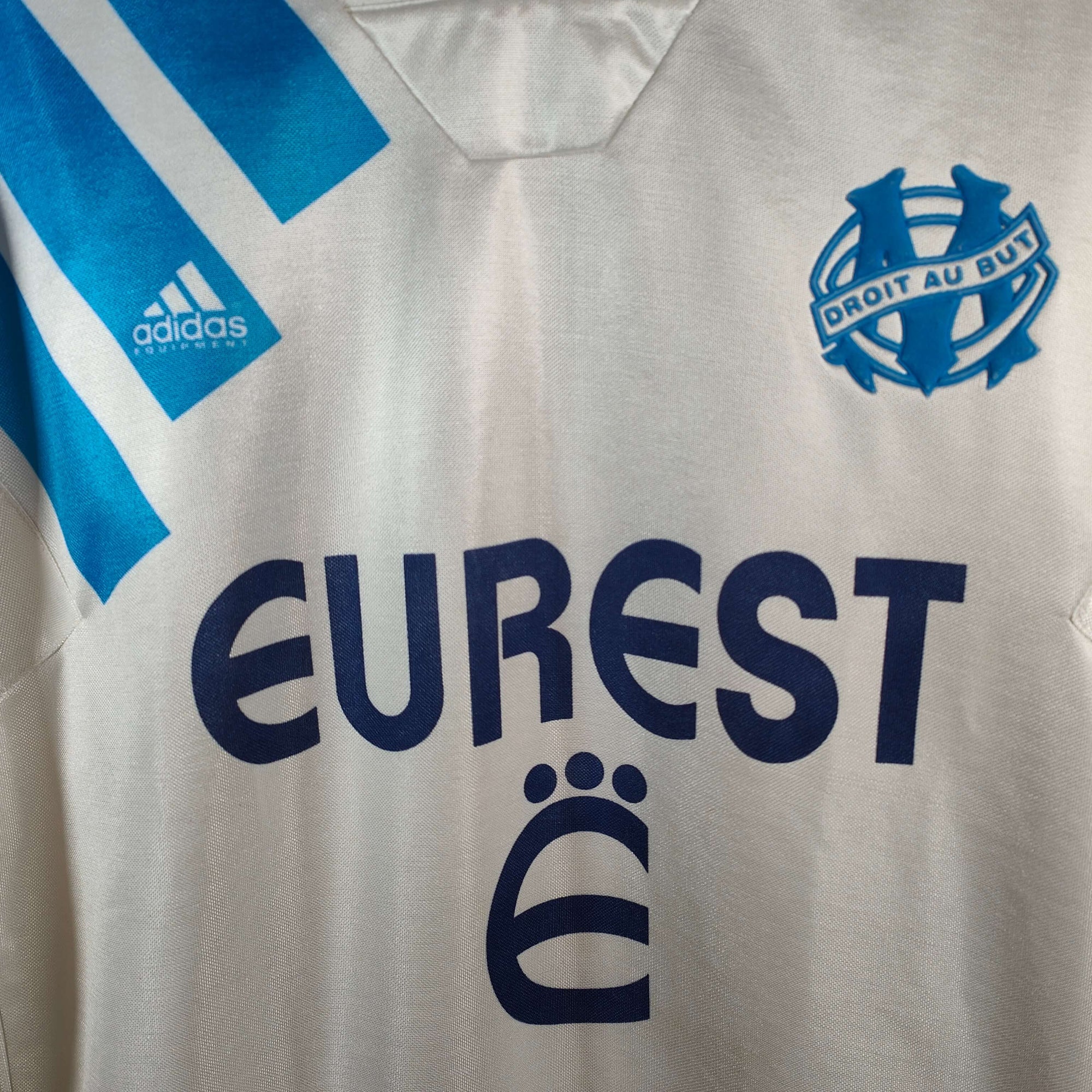 1993-94 Olympique Marseille Home Shirt LS - 9.5/10 - (XS)
