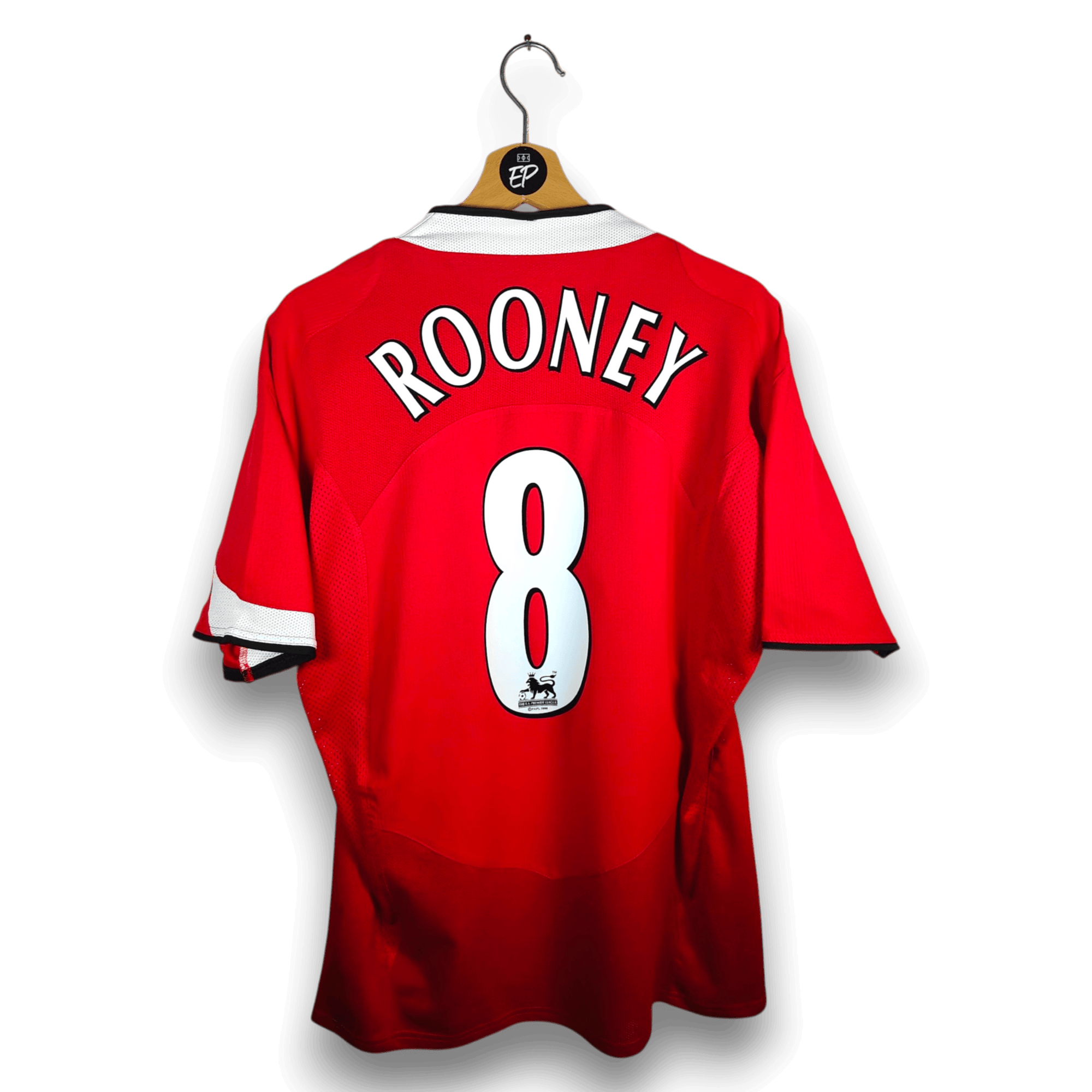 2004-06 Manchester United Home Shirt Rooney 