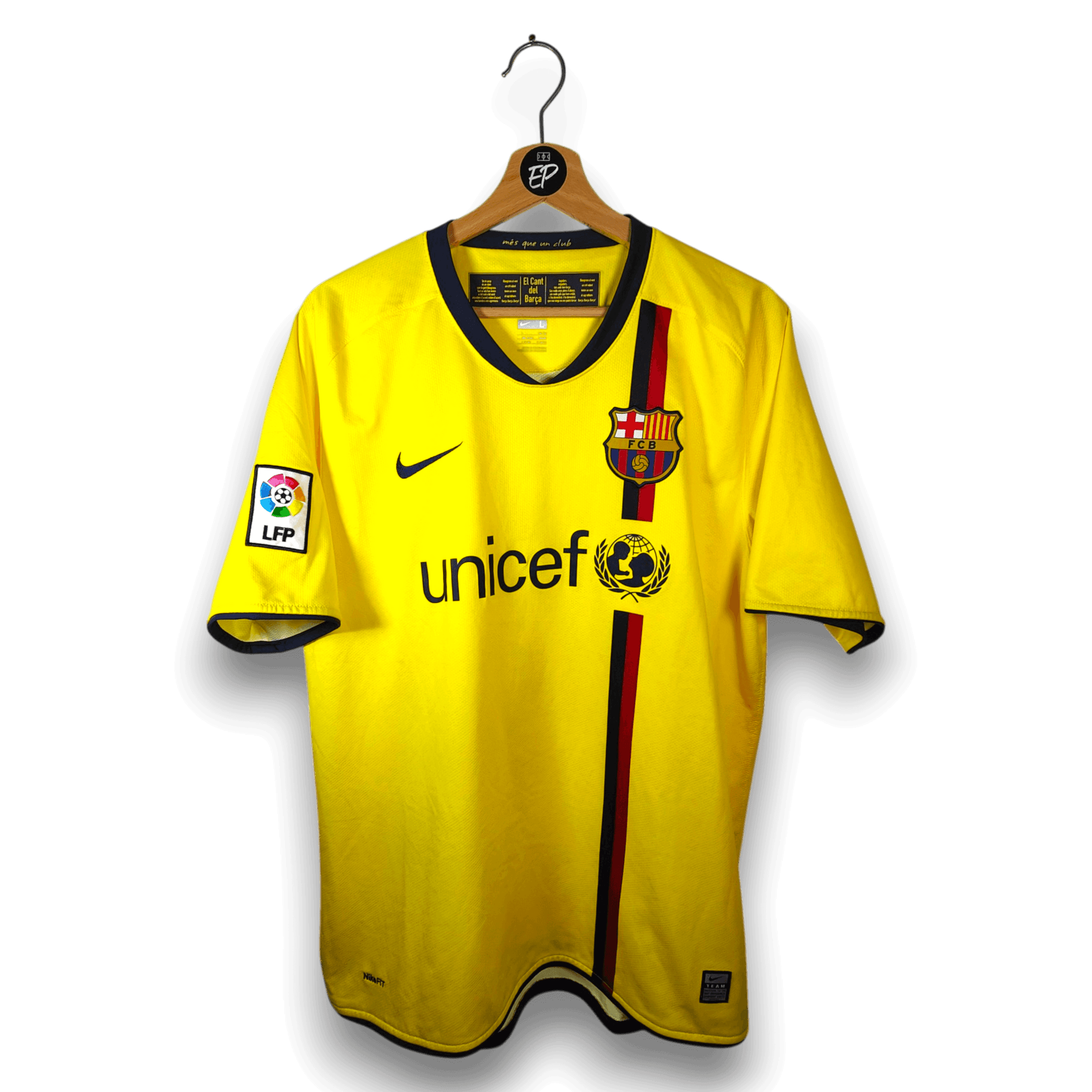 2008-10 FC Barcelona Away Shirt Messi 