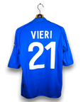 2002 Italy Home Shirt Vieri 