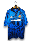 1992-93 Manchester United Away Shirt Cantona 
